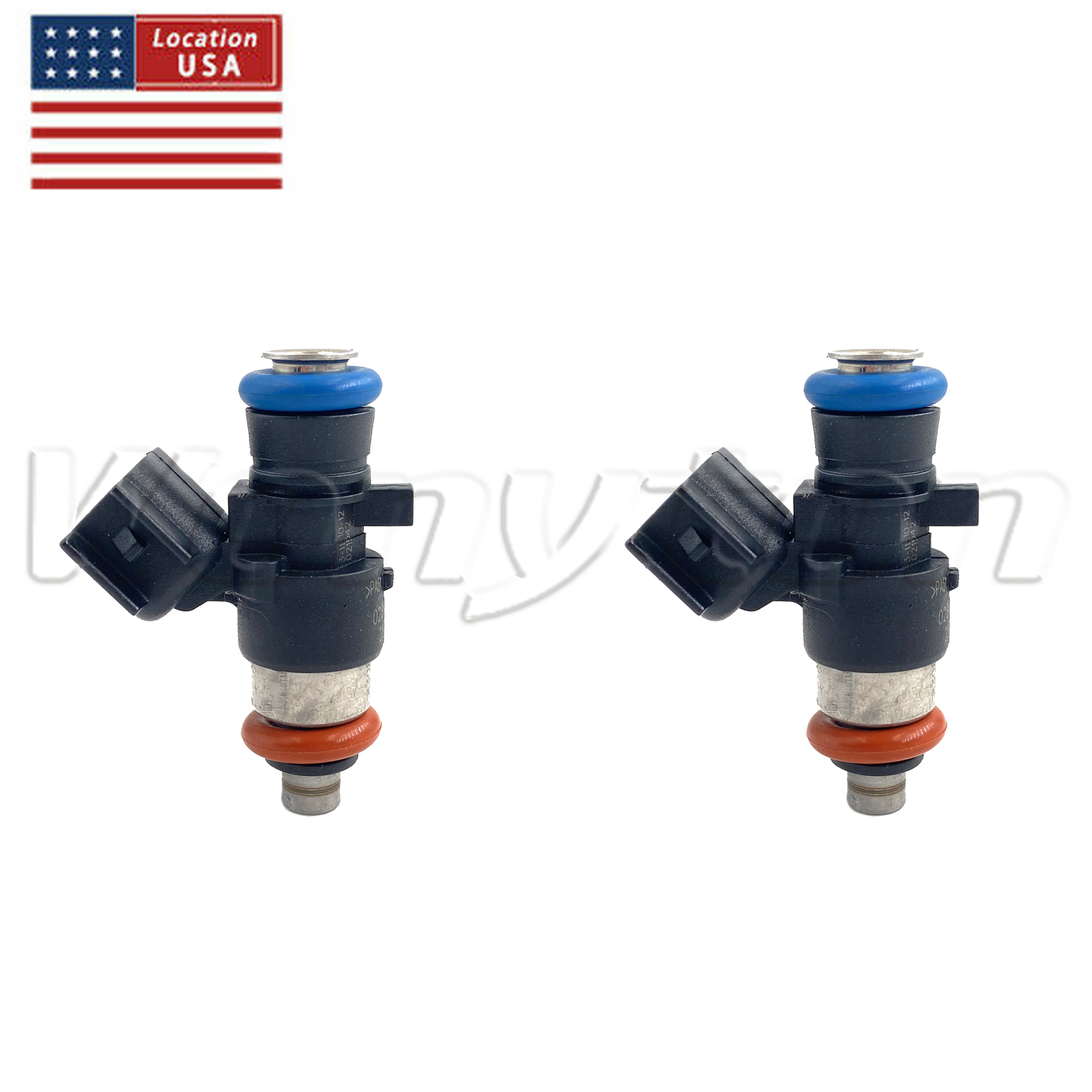 2Pcs Fuel Injectors 2521332 For Indian Chief Chieftain Roadmaster & Springfield