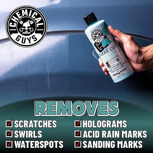 Chemical Guys - C4 & P4 Correction Compound & Paint Perfection Polish (2 Pack)