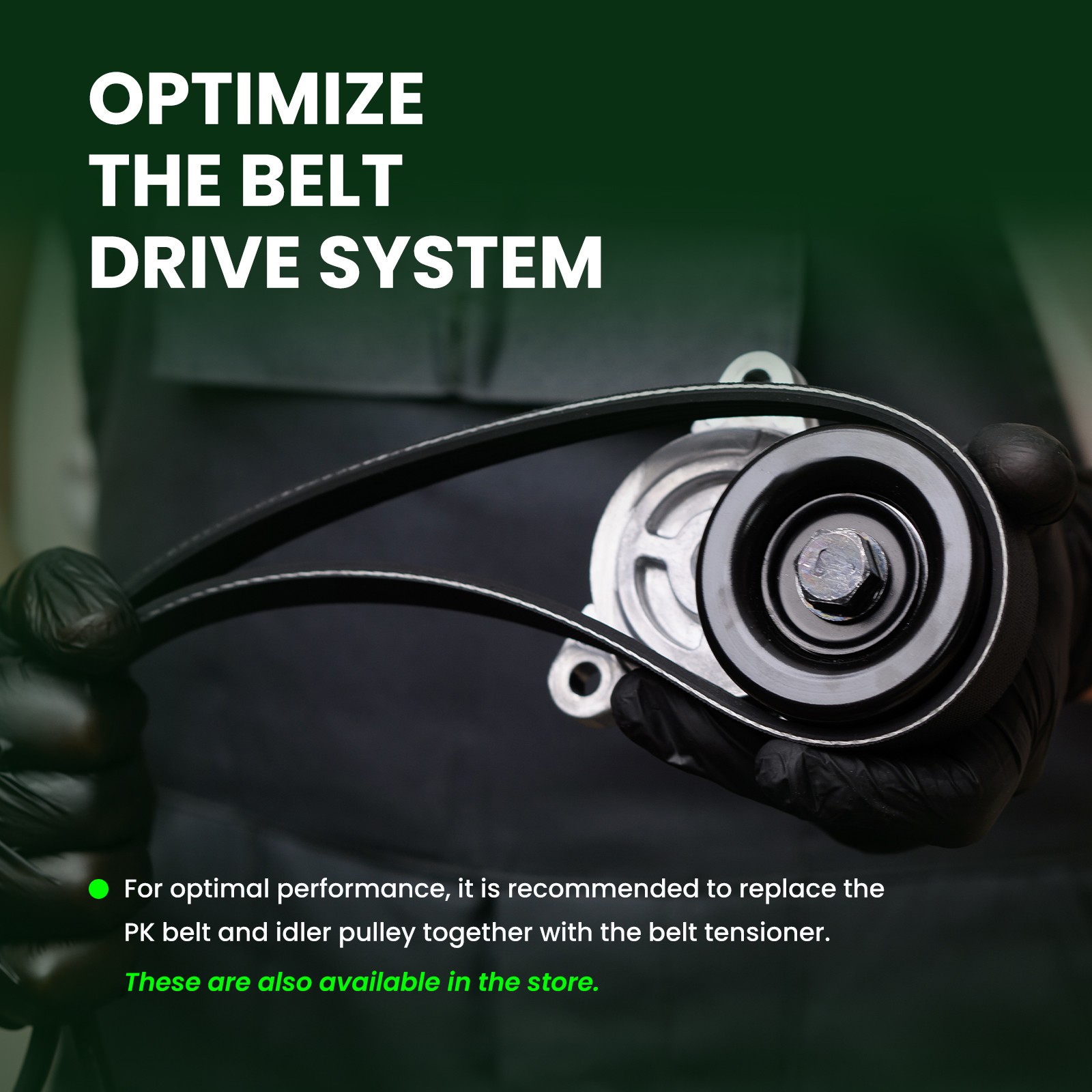 Serpentine Belt Drive Component Kit Fit 2013-2019 Nissan Sentra 1.8L