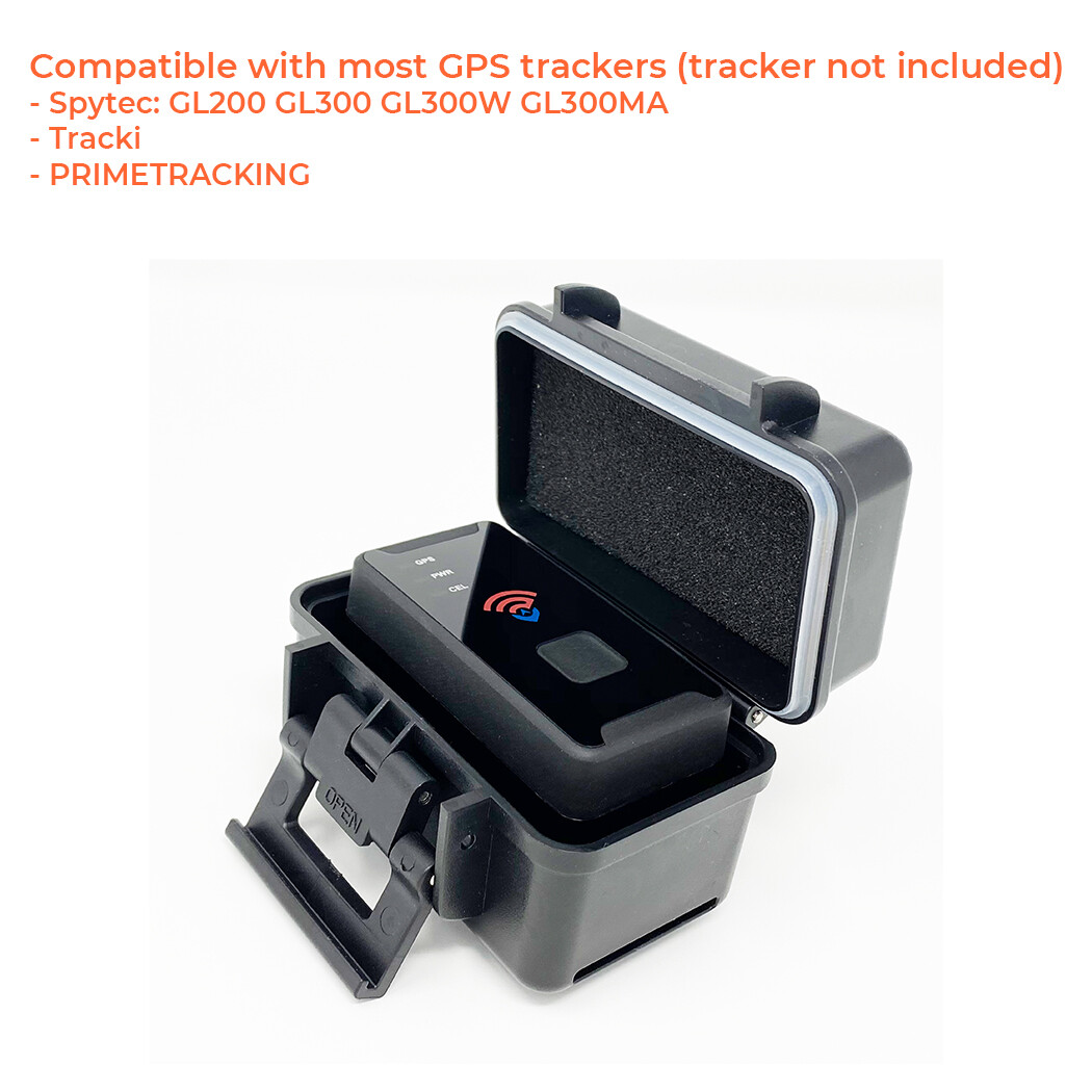 Magnetic Hide A Key Fob Waterproof Magnet Stash Box Under Vehicle GPS Holder