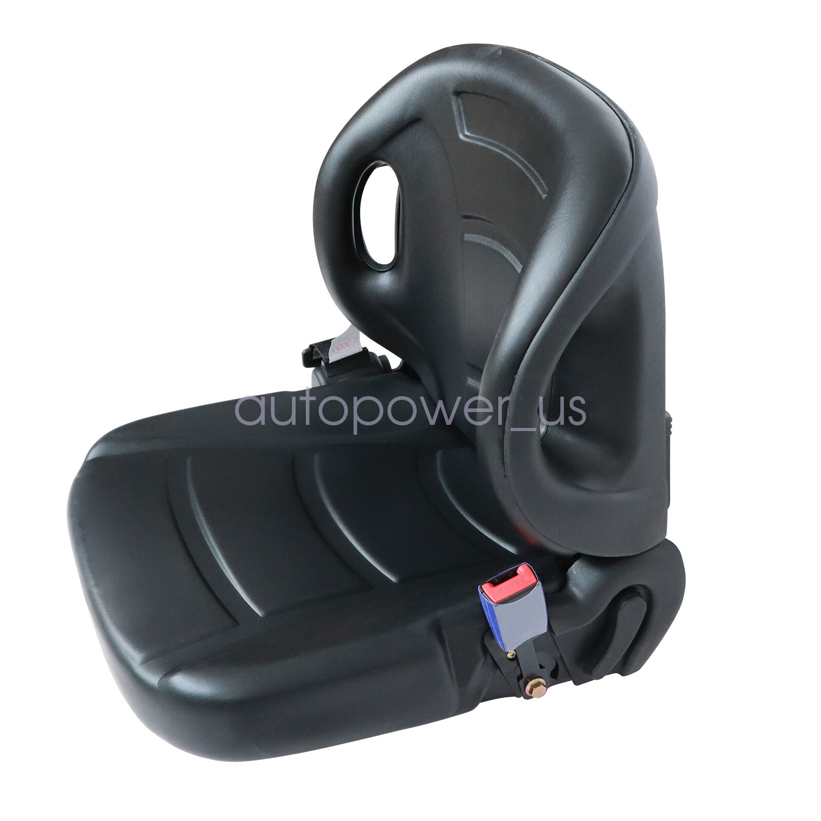 New For Toyota Forklift Seat With Seatbelt & Switch Adjustable Back Universal