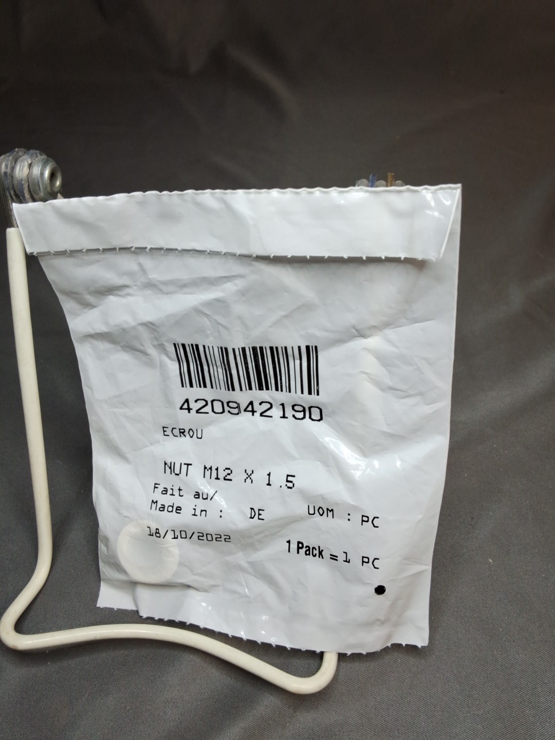 BRP 420942190 Nut M12 X 1.5 Renegade GTX Tundra 850 600 T3 S-38 800R 600RS