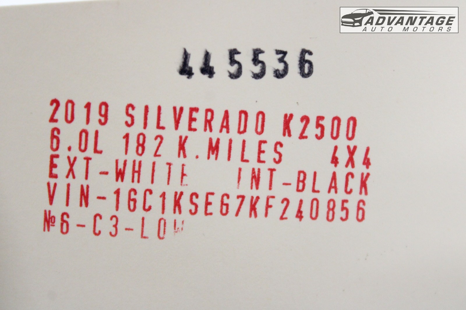 2017-2019 CHEVY SILVERADO 2500 HD AUTOMATIC TRANSMISSION TORQUE CONVERTER OEM