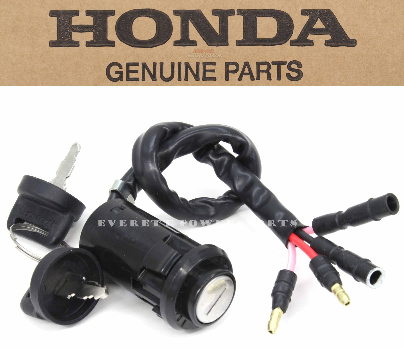 New Genuine Honda Ignition Key Switch 1990-2000 TRX300 TRX300FW Shaft OEM #F65