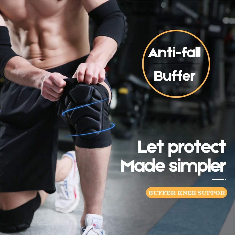 Thickened Soft Knee Pads 1 Pair Protective Knee Sleeves