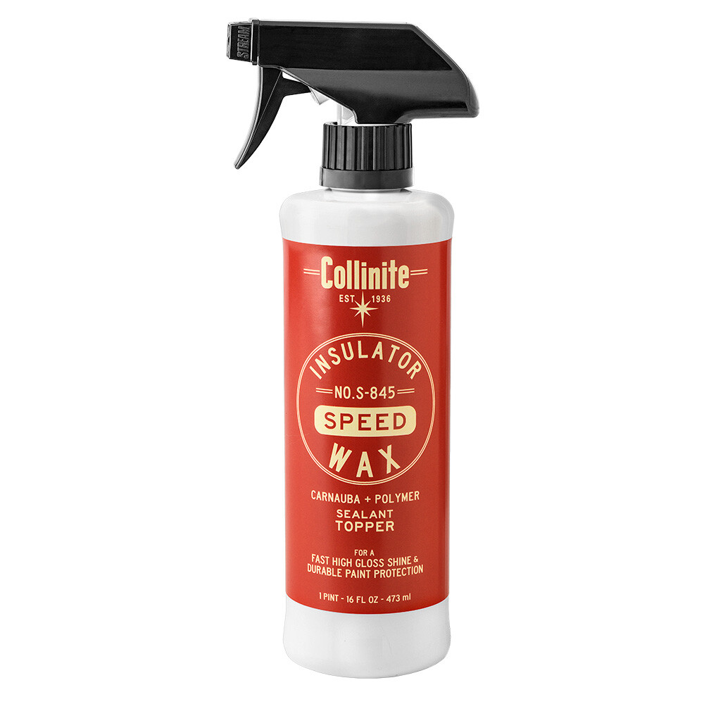 Collinite Insulator Speed Wax High Gloss Sealant Topper S-845 UPC