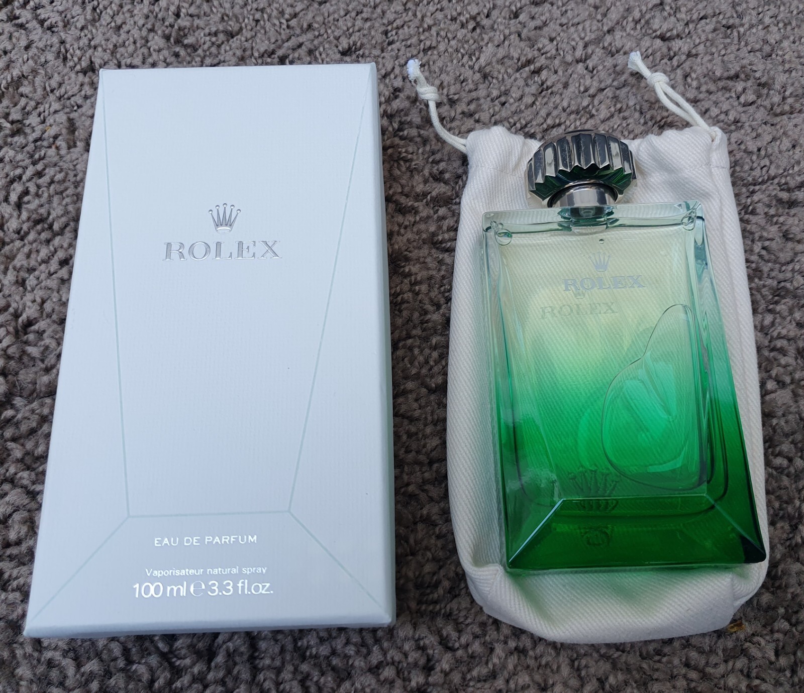 ROLEX green bottle EAU DE PARFUM BRAND NEW 100% authentic 100ML SEALED !!!