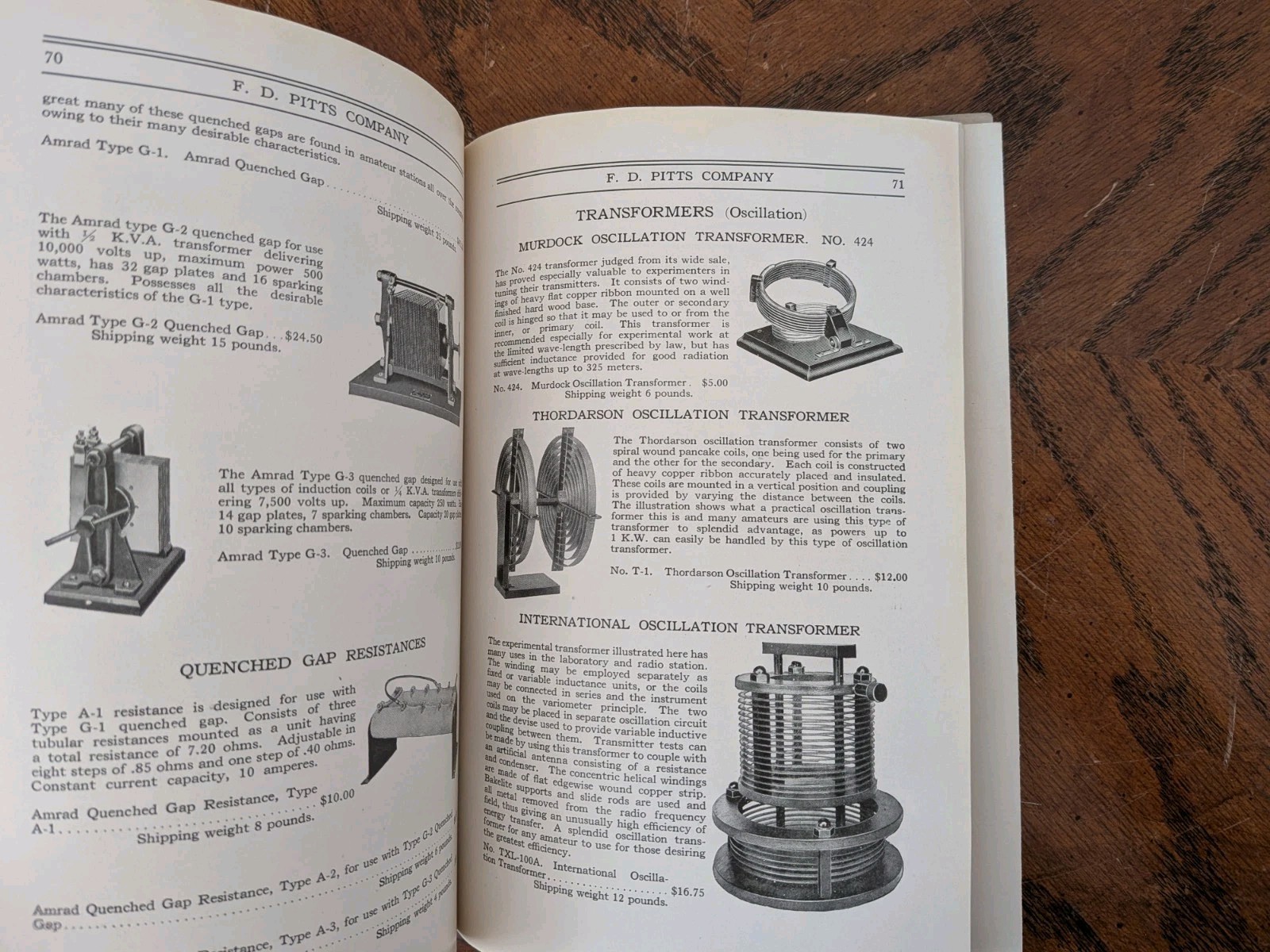 Pittsco Radio Apparatus Catalog No. 22