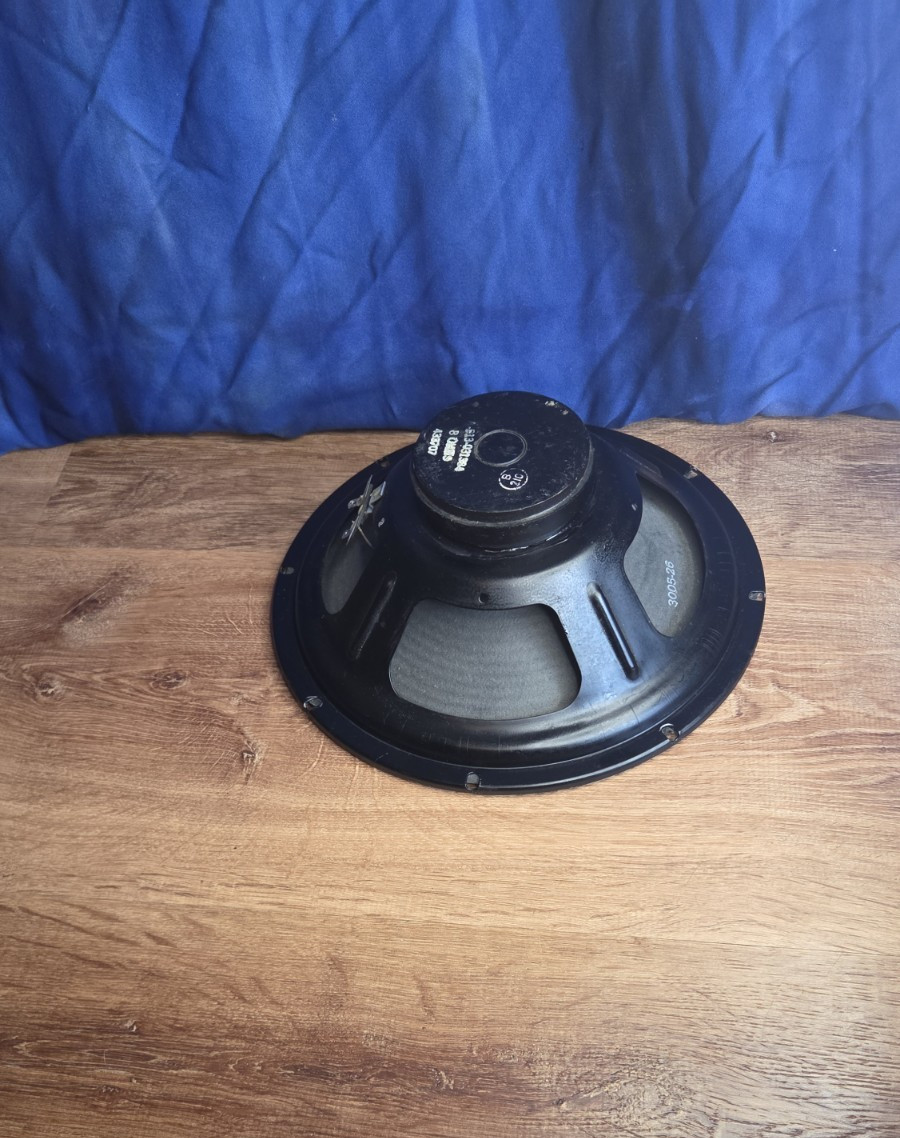 Vintage Ceramic speaker 10"Cleveland 8 Ohm Rib Cone Jensen Era Tube Amp Guitar