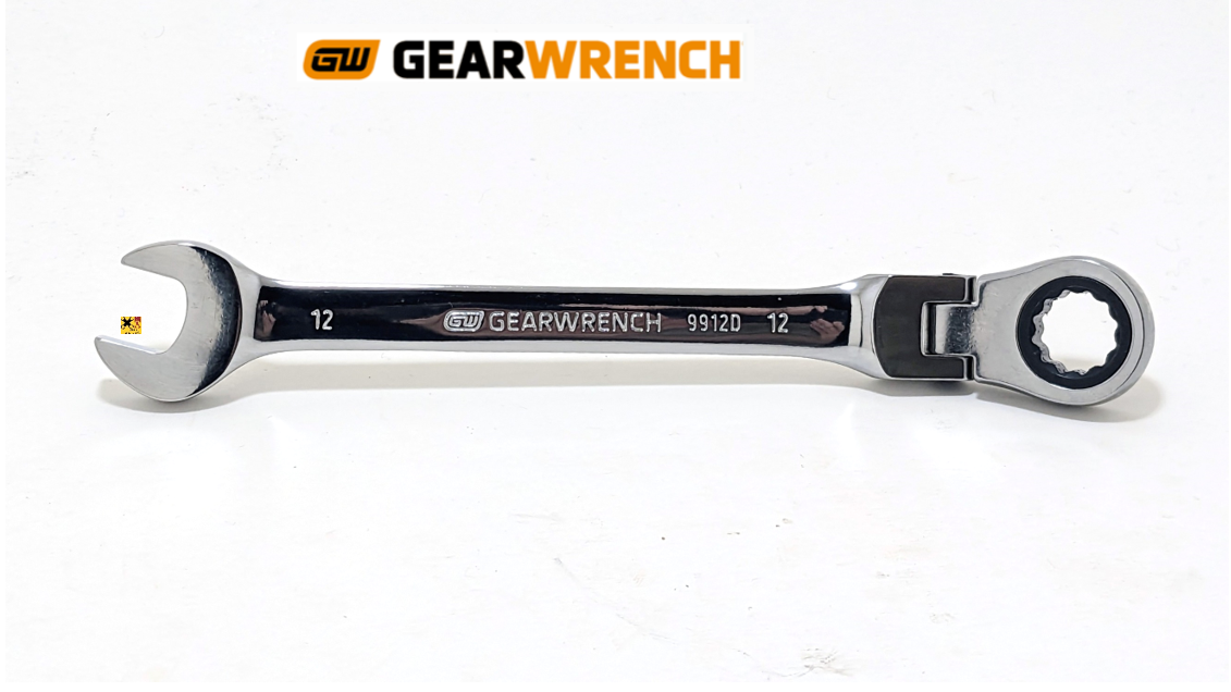 NEW GEARWRENCH FLEX HEAD RATCHETING WRENCH 12 POINT METRIC MM SAE INCH PICK SIZE