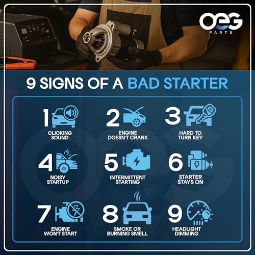 New Starter Compatible with Evinrude Johnson OMC V6 Outboard Engines