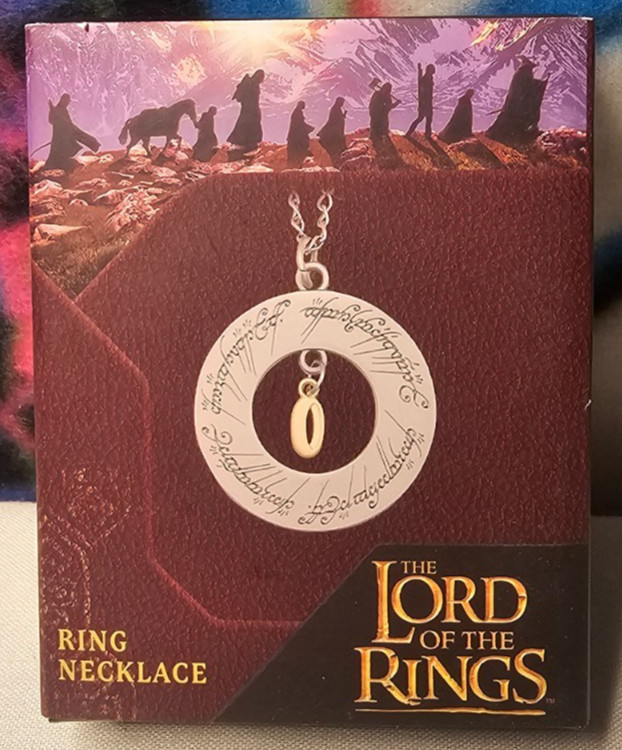 The Lord of the Rings One Ring Necklace (Only 5,000 Made)