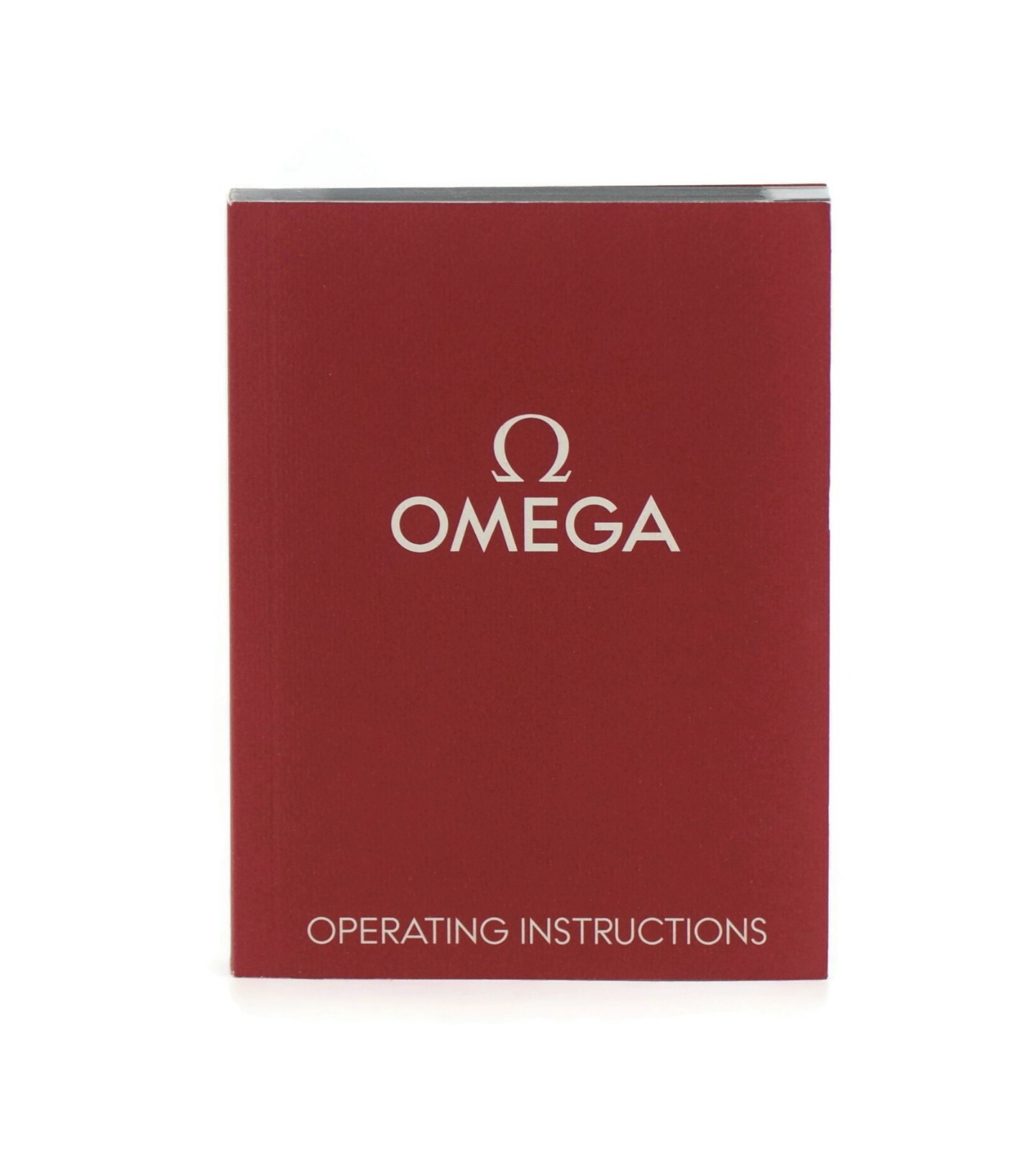 Omega Operating Instructions Booklet Manual