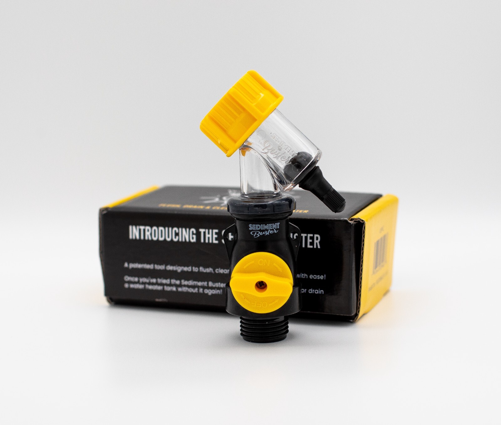 Sediment Buster - Water Heater Flushing Tool, Flush, Drain & Clean Water Heaters