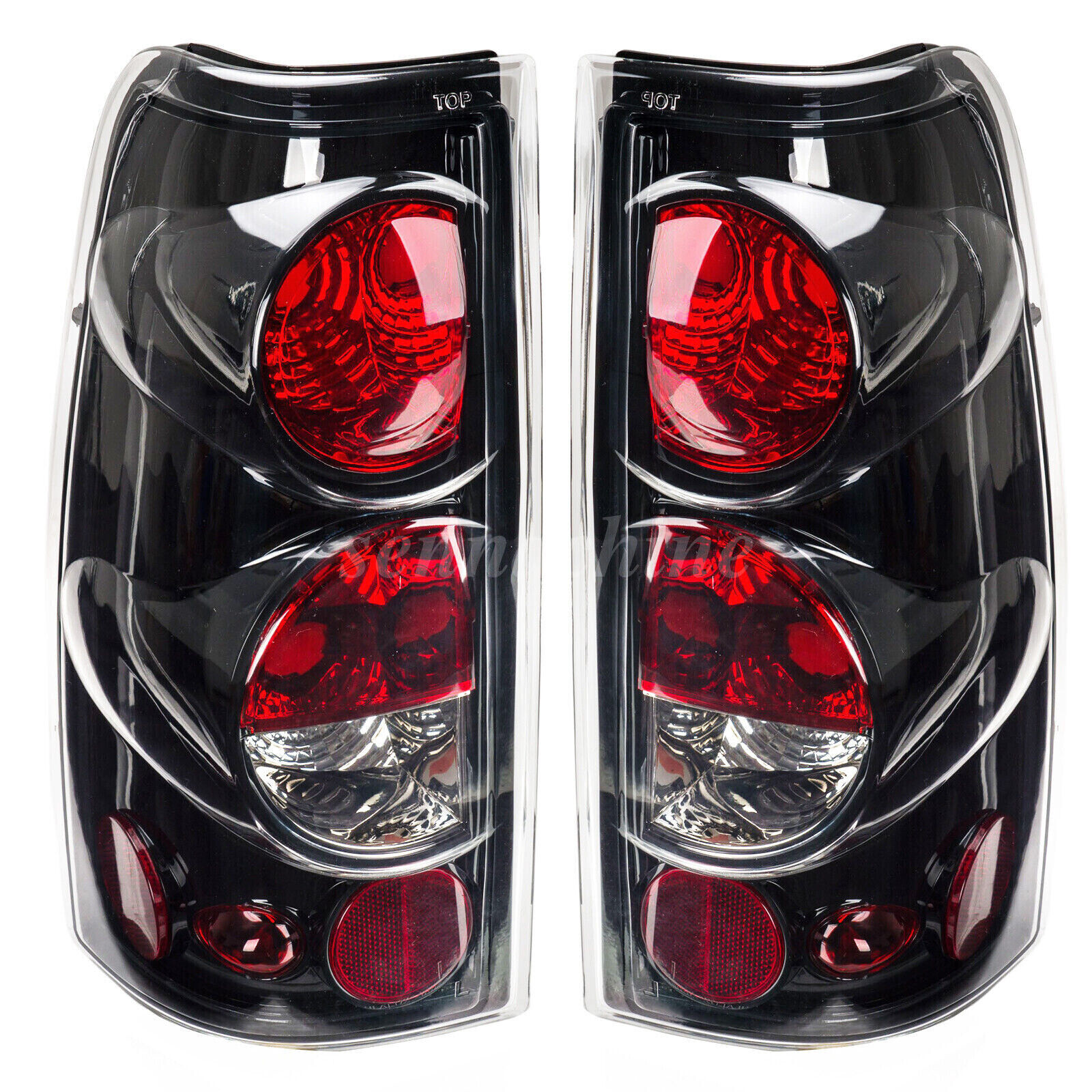 Pair Tail Lights Rear Brake Lamps L+R For 99-06 Chevy Silverado 1500 2500 3500