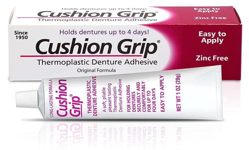 Cushion Grip  Thermoplastic Denture Adhesive 10gram-Trial Size