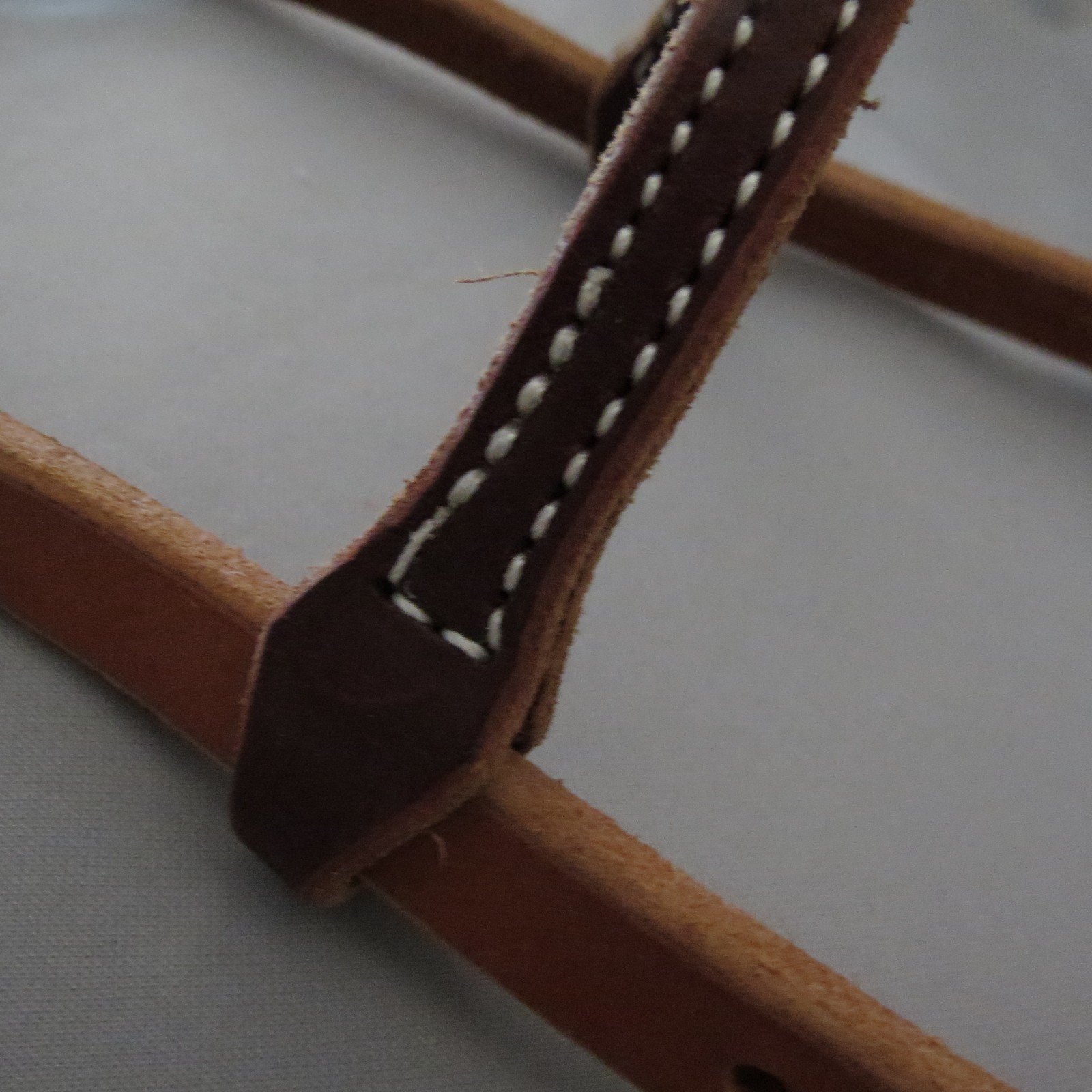 Reinsman Quick Change 5/8" Leather Slide Ear Headstall