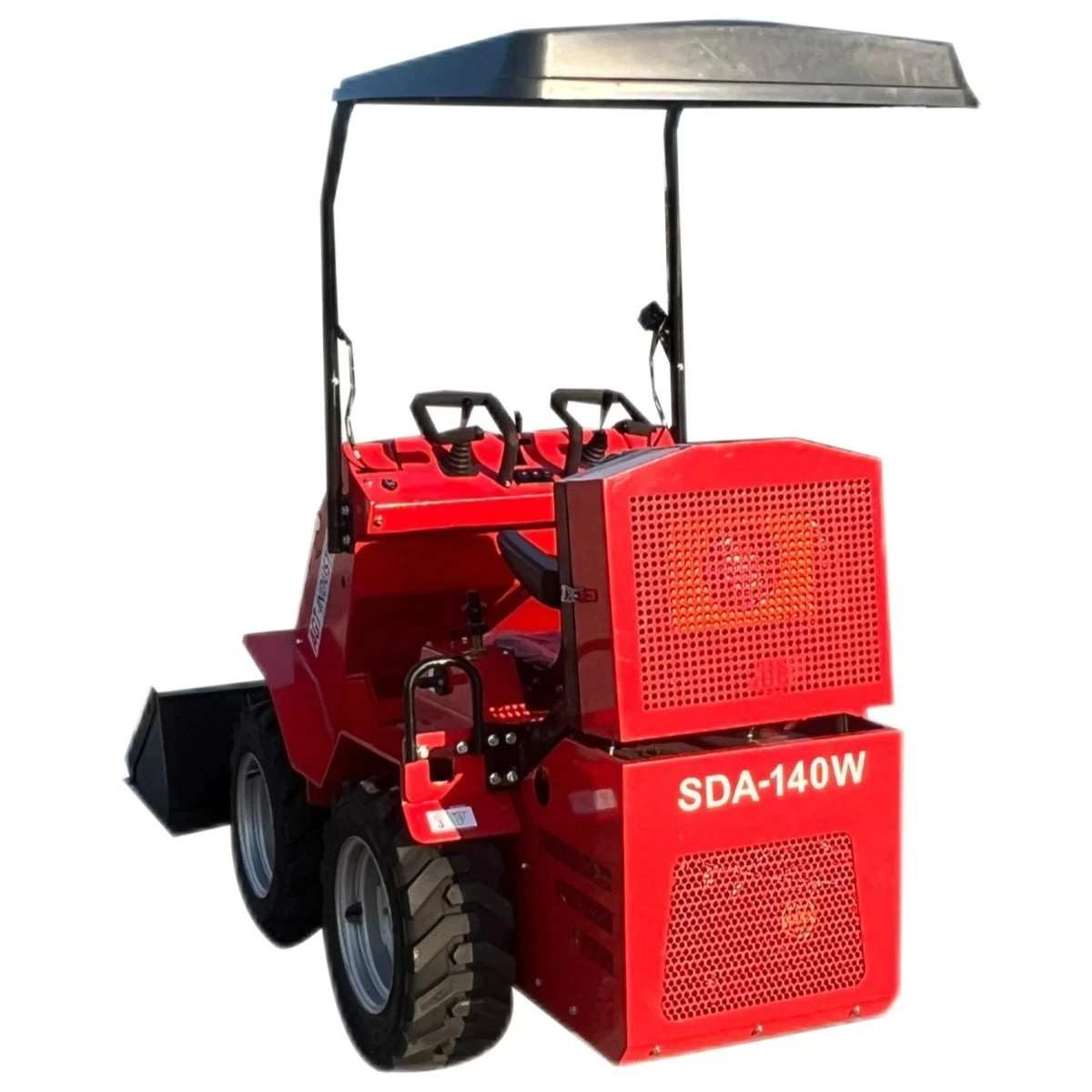 AGT SDA-140W mini skid steer compact wheel loader ride-on