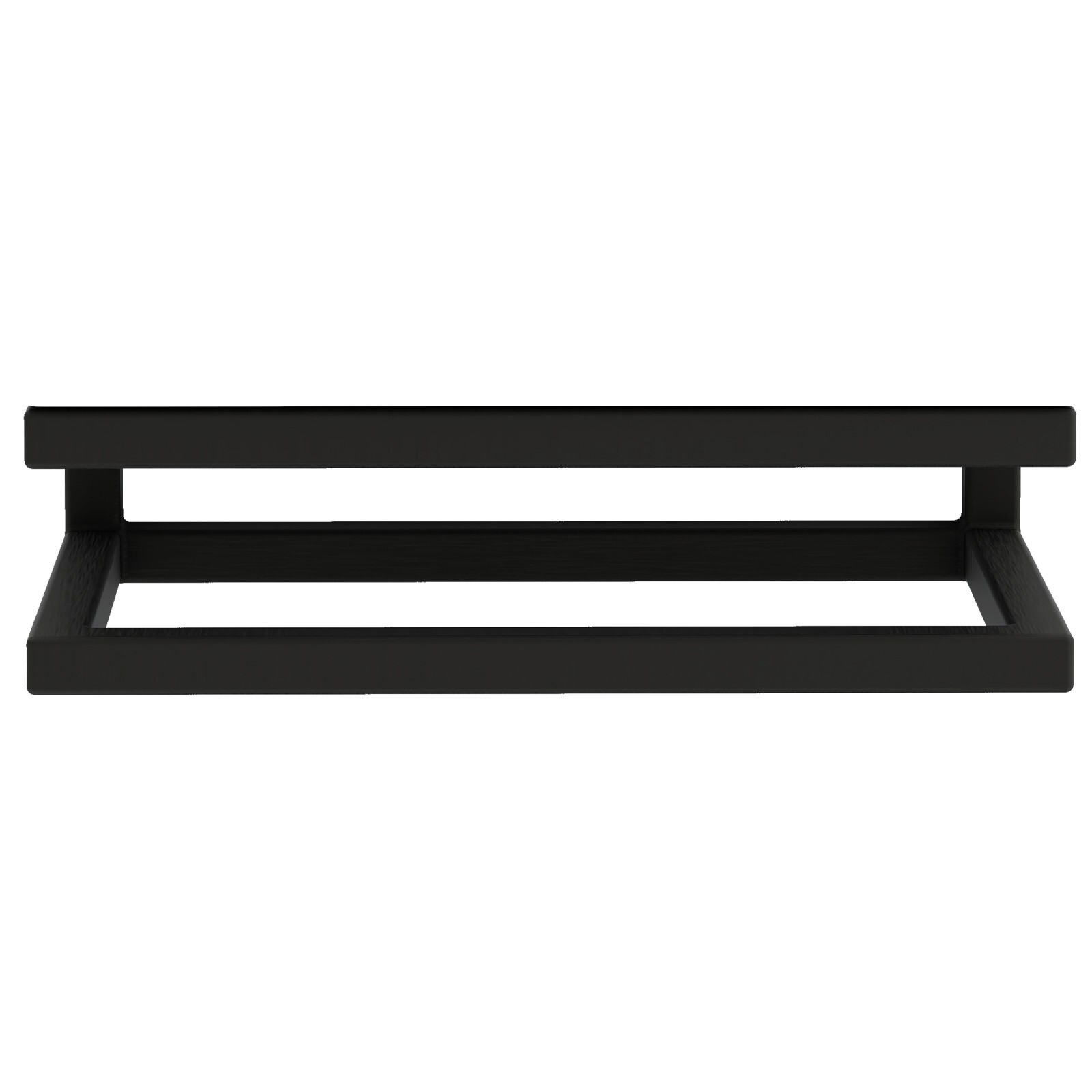 21" White Wall Mounted Vessel Sink Floating Ceramic Basin Bowl w/ Bracket Faucet