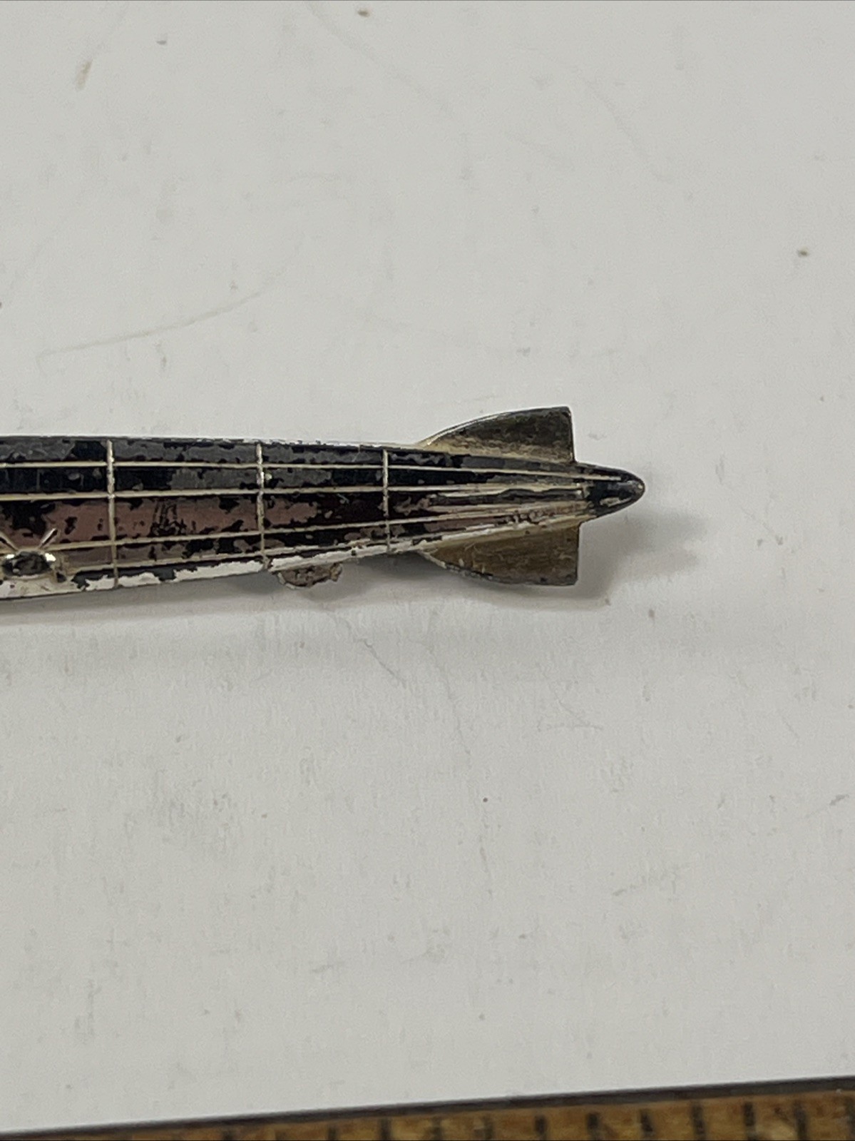 Graf Zeppelin Lapel Pin Vintage Some wear 1.5" long