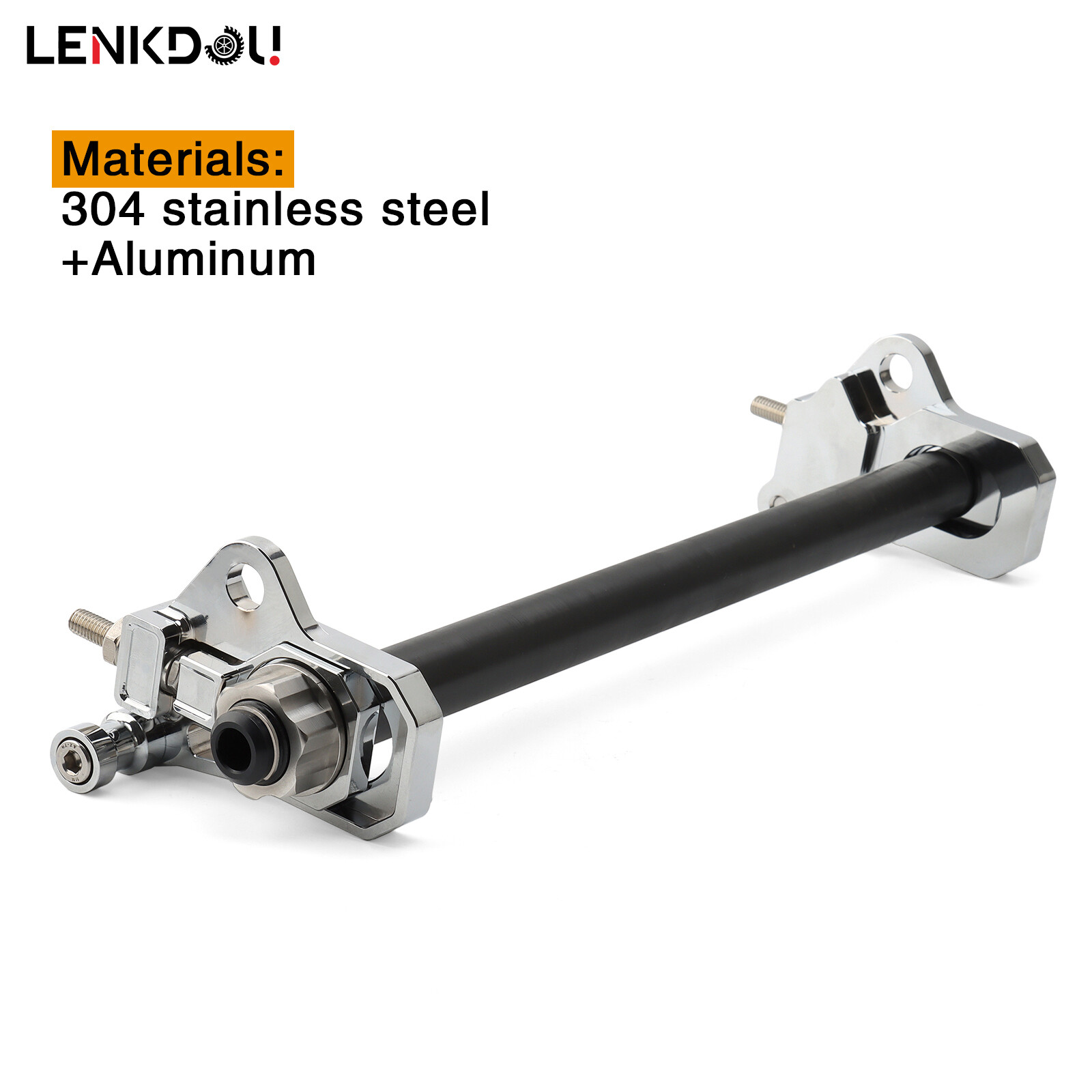 CNC Rear Axle Adjuster Kit For Harley Road King Street Glide Motorcycle Modified