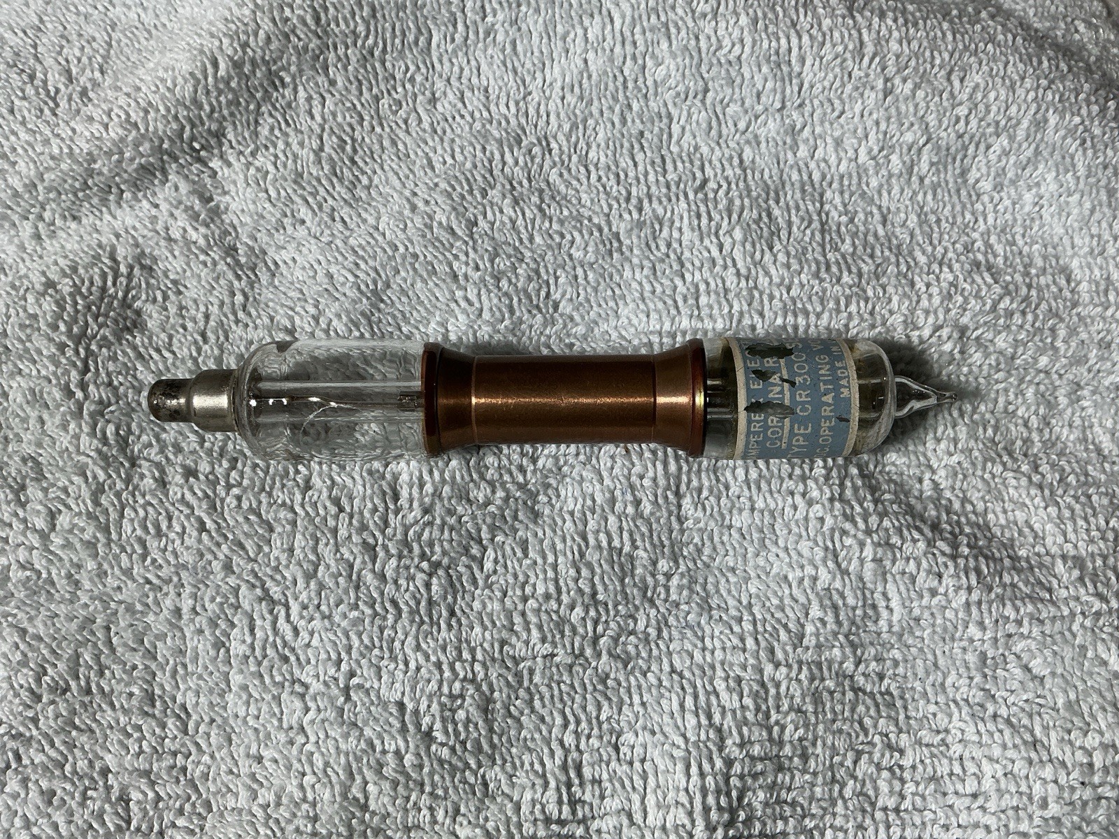 Radiation counter Vacuum Tube AMPEREX CR-300 Tipped Glass Tube Corona Modular