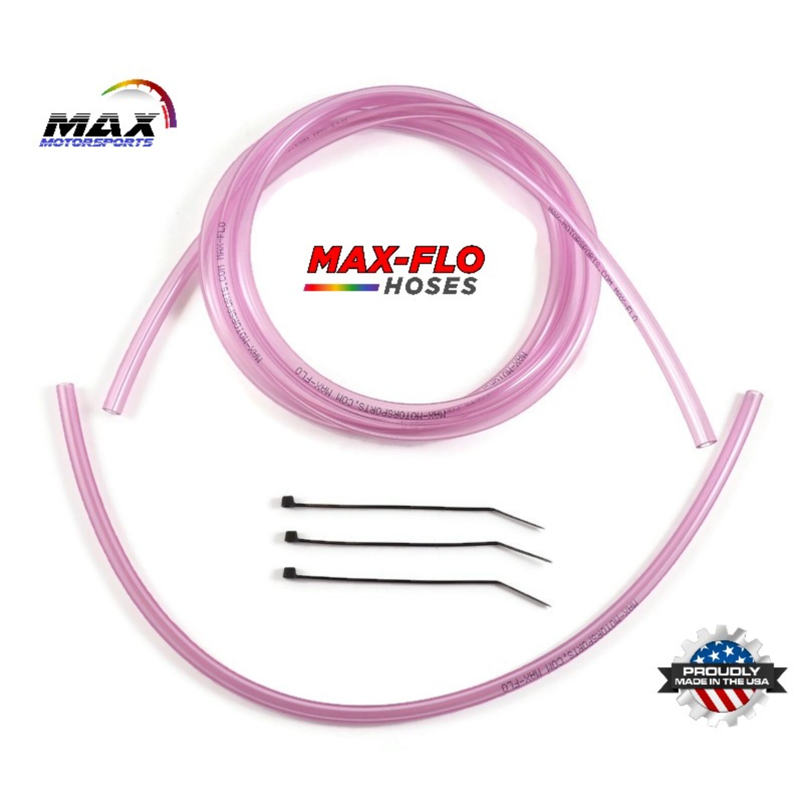 5' LIGHT FACTORY PINK CARBURETOR VENT HOSE KIT KEIHIN MIKUNI CARB