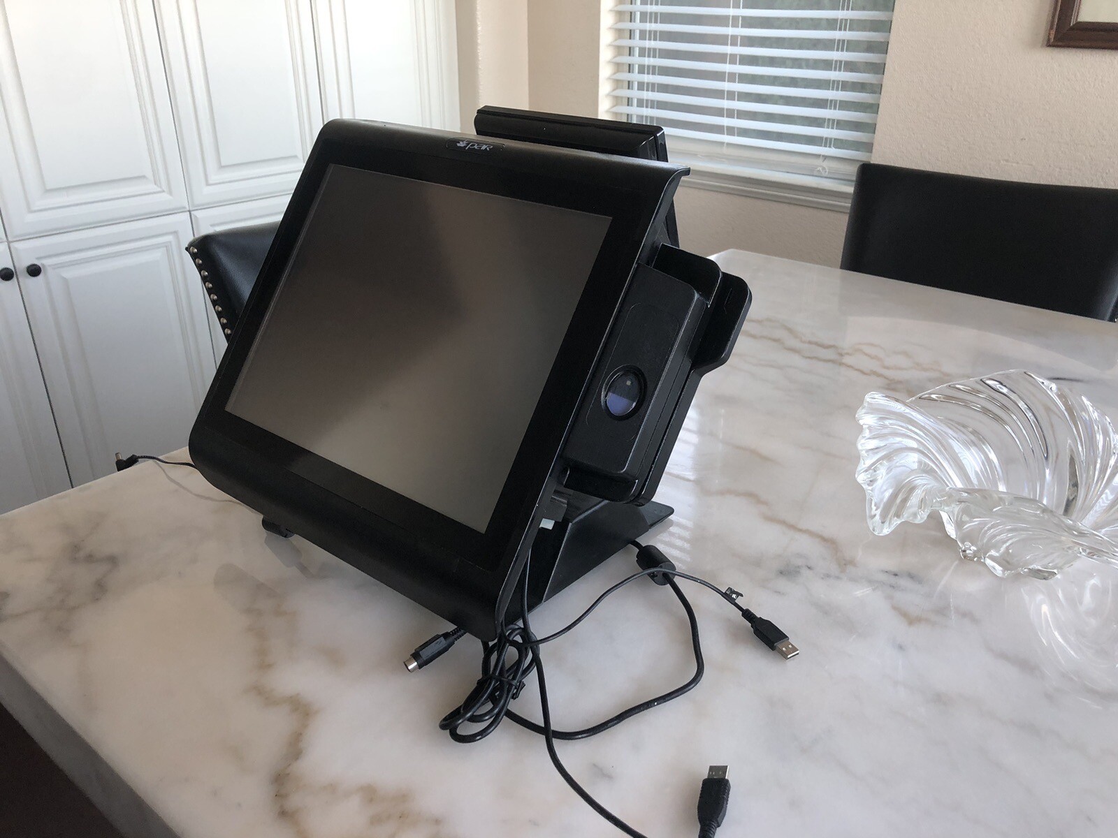 Par M7700 Series Model -M7700B-15-001 POS Touch Terminal