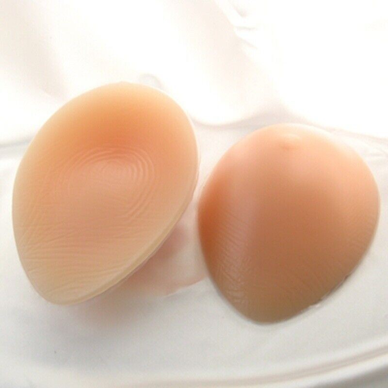 Silicone Breast Insert Teardrop Mastectomy Fake Boob Bra Enhancer Crossdresser