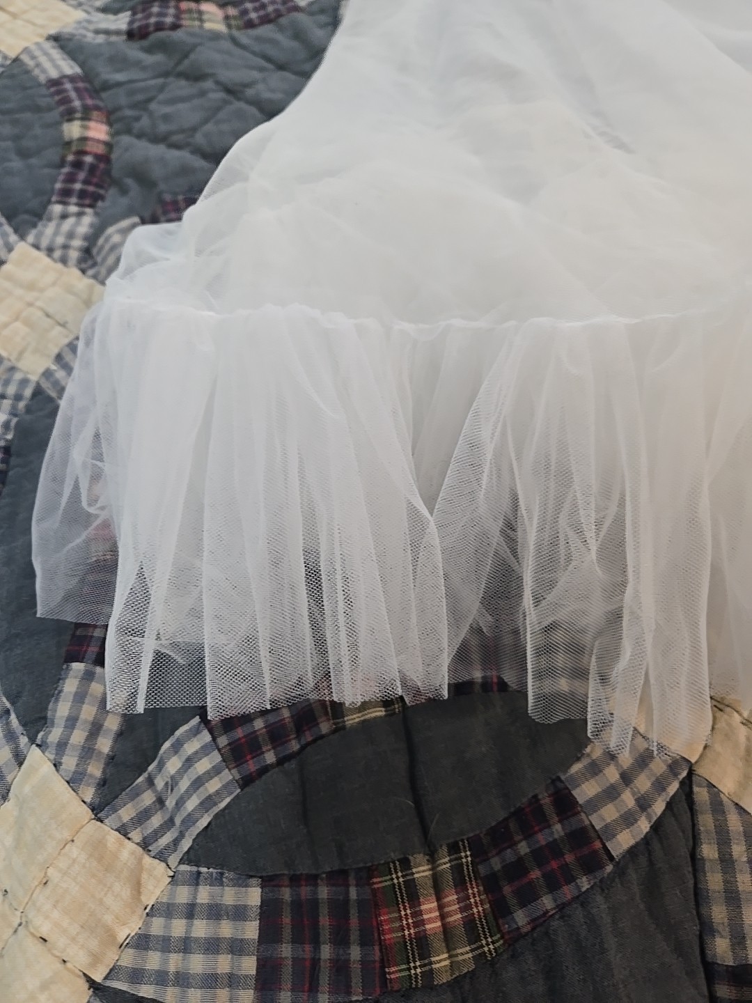 BHLDN Society James Stephanie Ruffled Veil