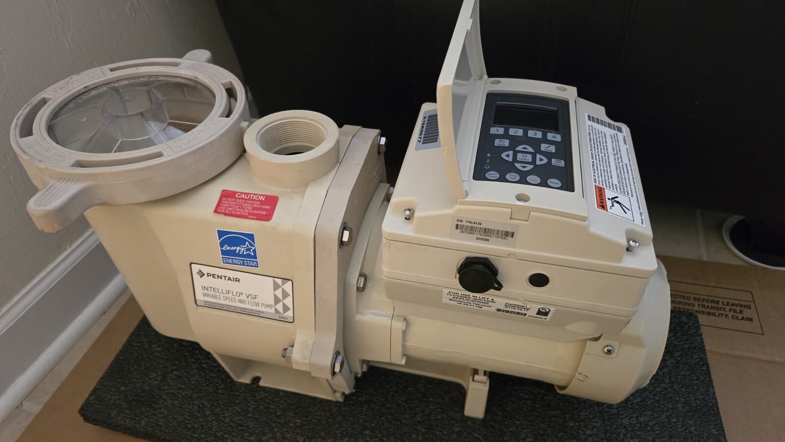 Pentair IntellFlo i2 011060 PRO-Prepared, READY, TESTED. (2.0 HP IntelliFlo)