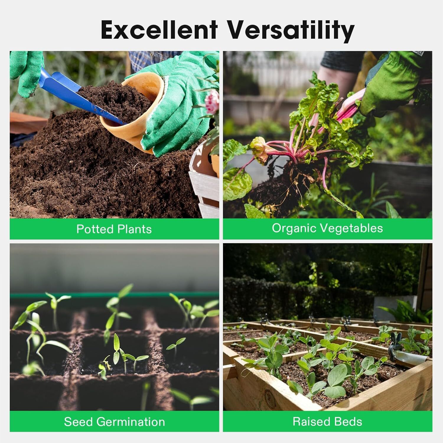 VIVOSUN Coco Coir Brick,100% Natural Organic Compressed Coconut Coir PH Balance