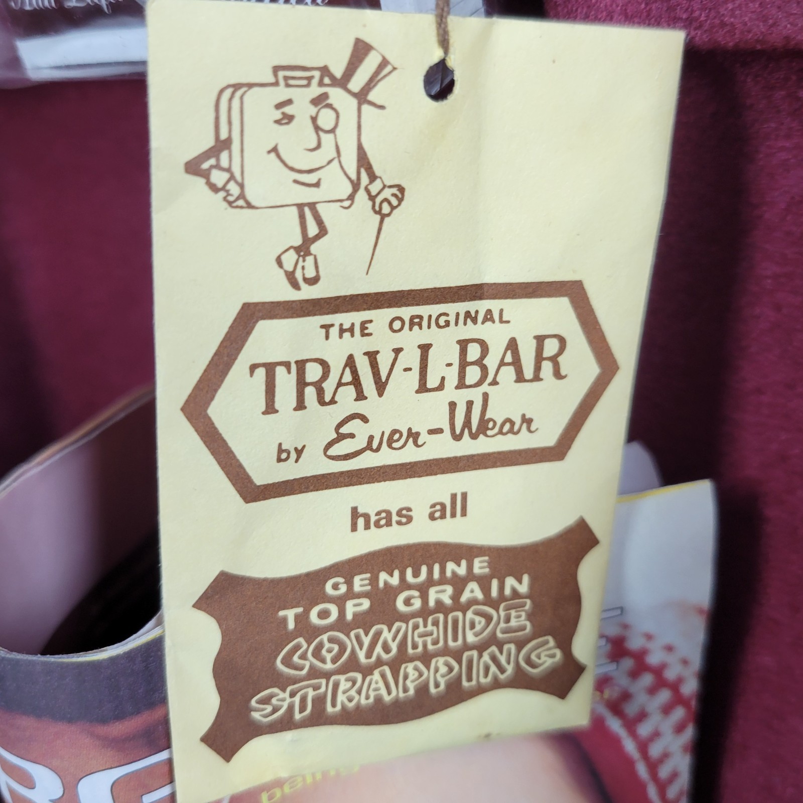 Vintage Portable Travel Bar Executair 737 Trav-L-Bar Case Key Uniroyal Royalite