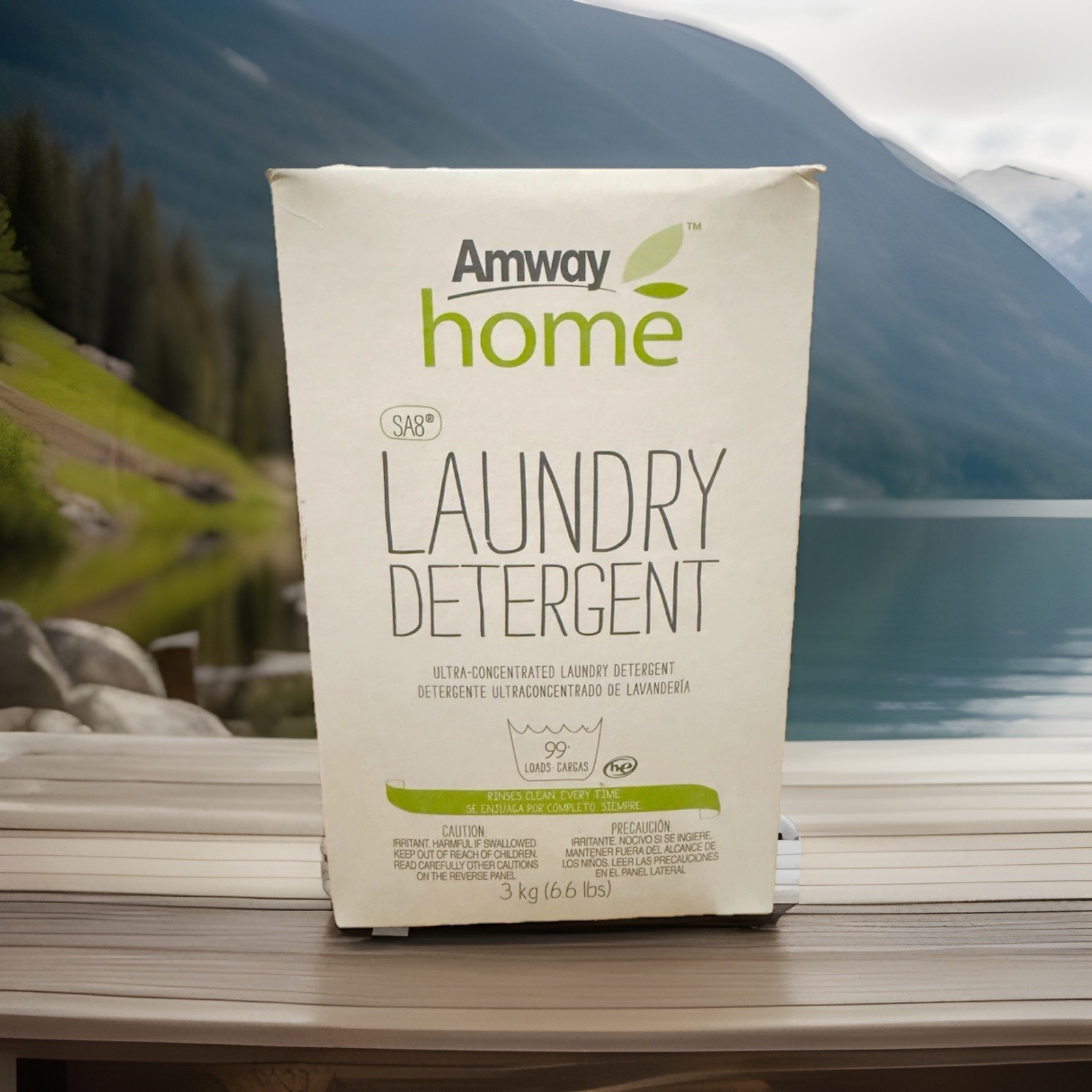 Amway Home SA8 Ultra-Concentrated Powder Laundry Detergent 99 Loads 3kg 6.6lbs