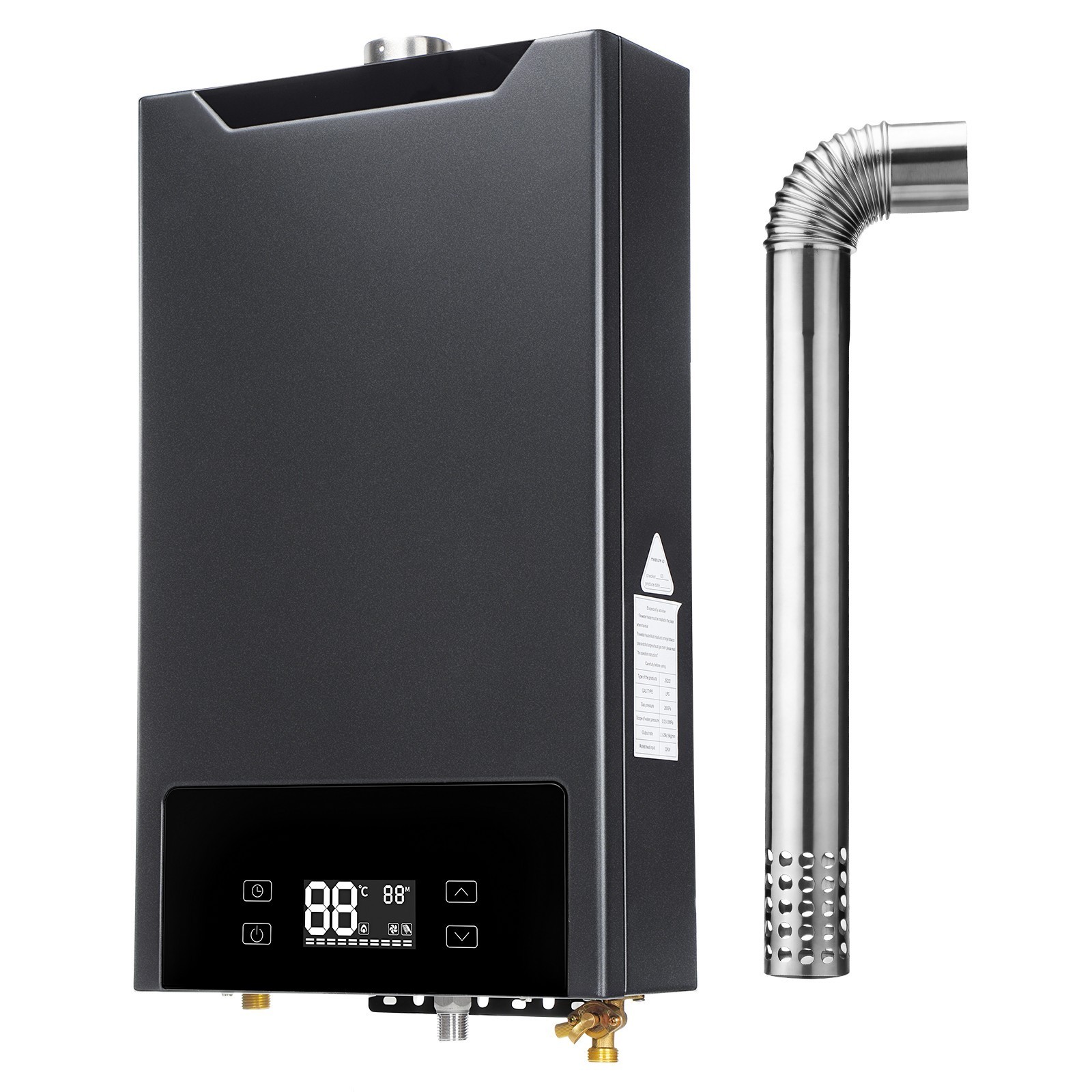 130,000 BTU Propane Gas Tankless Water Heater 4.3 GPM Instant Hot Water Heater