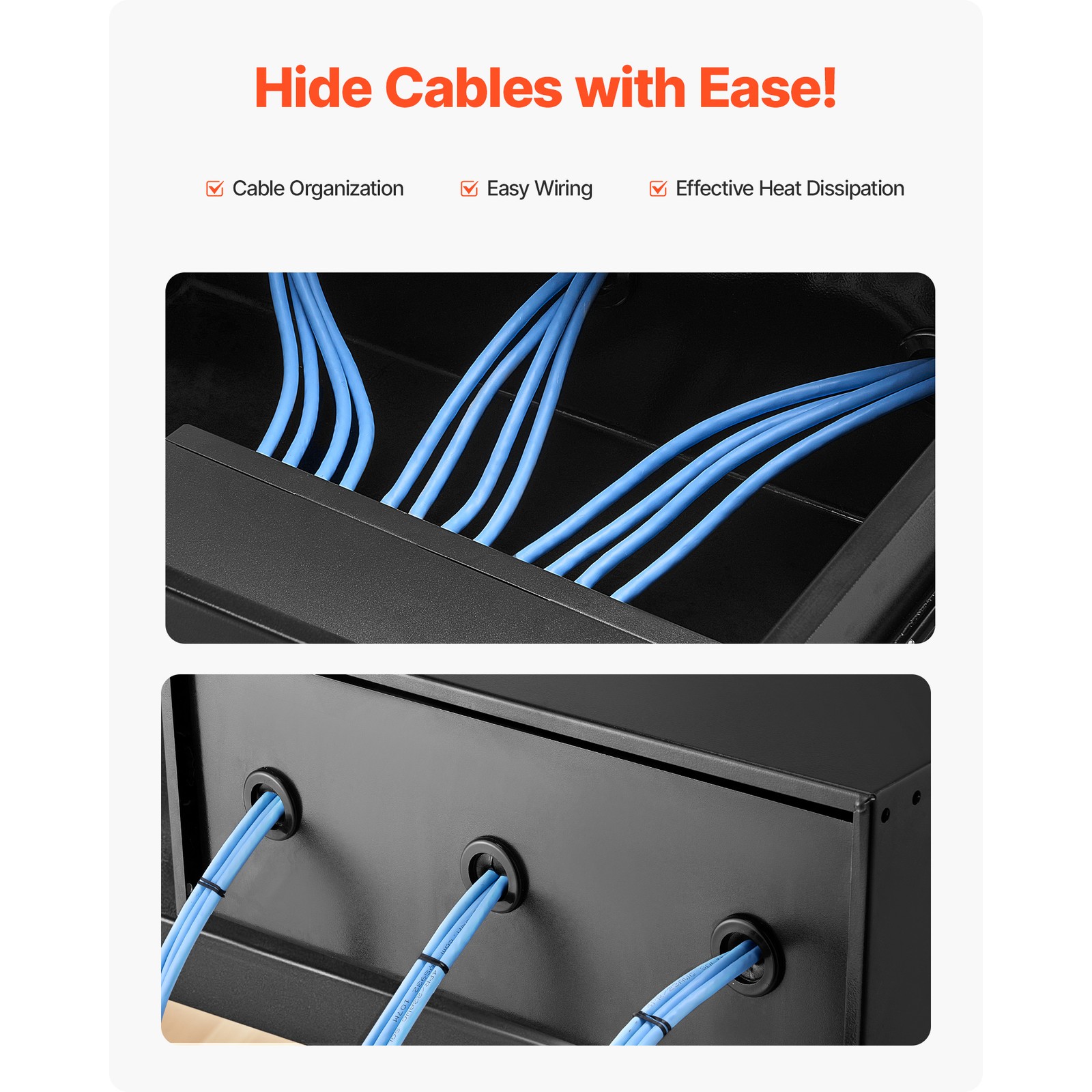 Uimoso 4U Rack Mount Drawer, 50 lbs Capacity, Lockable for 19-Inch Server Racks