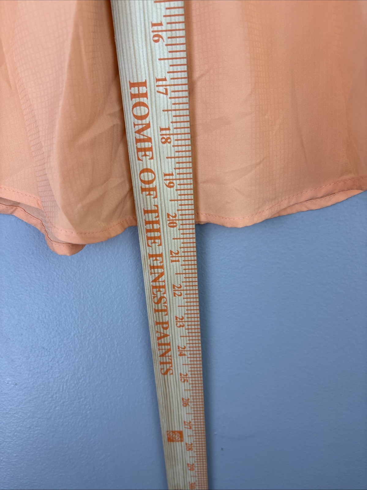 Columbia PFG Size S 8 Youth Short Sleeve Fishing Shirt Peach UPF 40 Omniwick