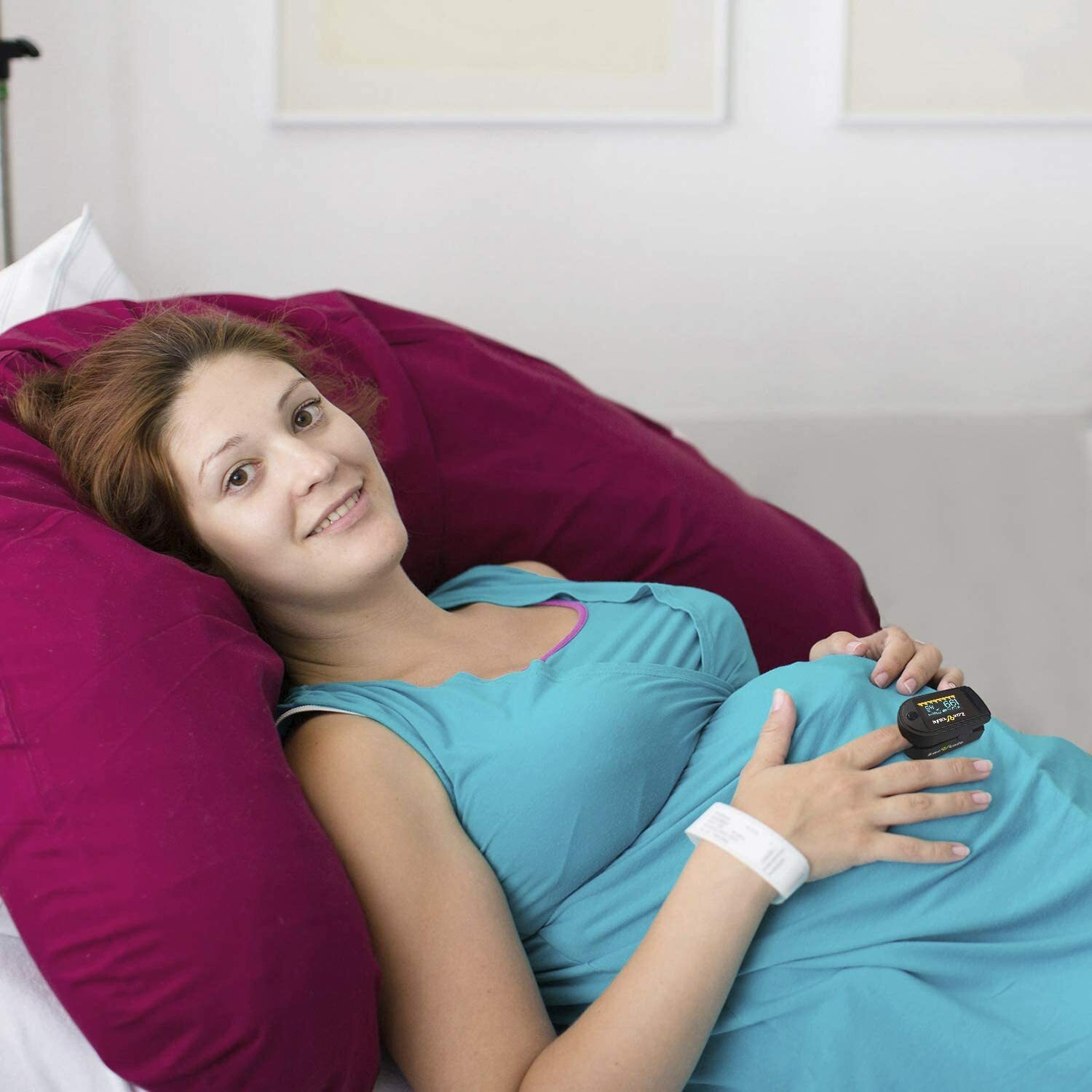 Zacurate 500C Fingertip Pulse Oximeter SpO2 Blood Oxygen Level Monitor O2 Meter