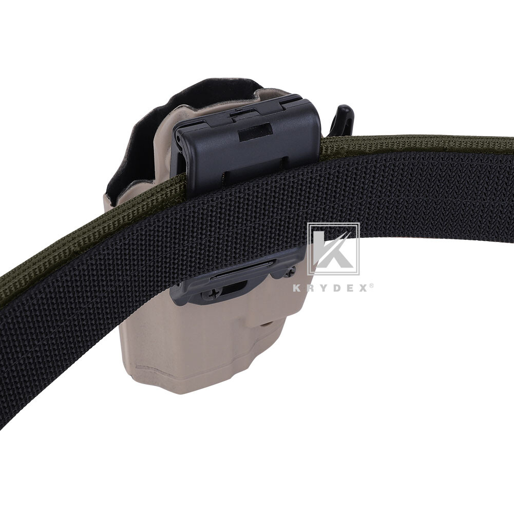 KRYDEX Tactical Belt 1.75 inch Heavy Duty Belt Rigger Belt Quick Release Nylon