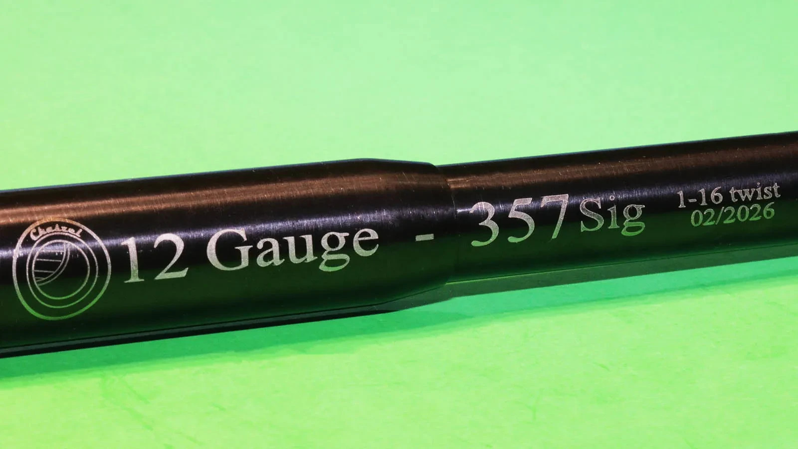 12GA to 357 Sig Shotgun Adapter - Chamber Reducer 18