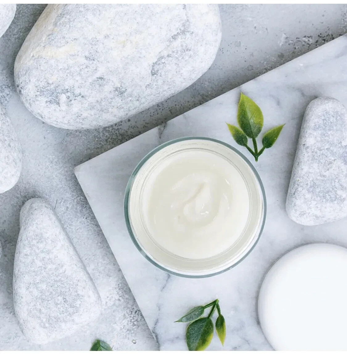 3g Clear Round Glass Jars (50pack) New With Inner Liners And White Lids 🌷🌷