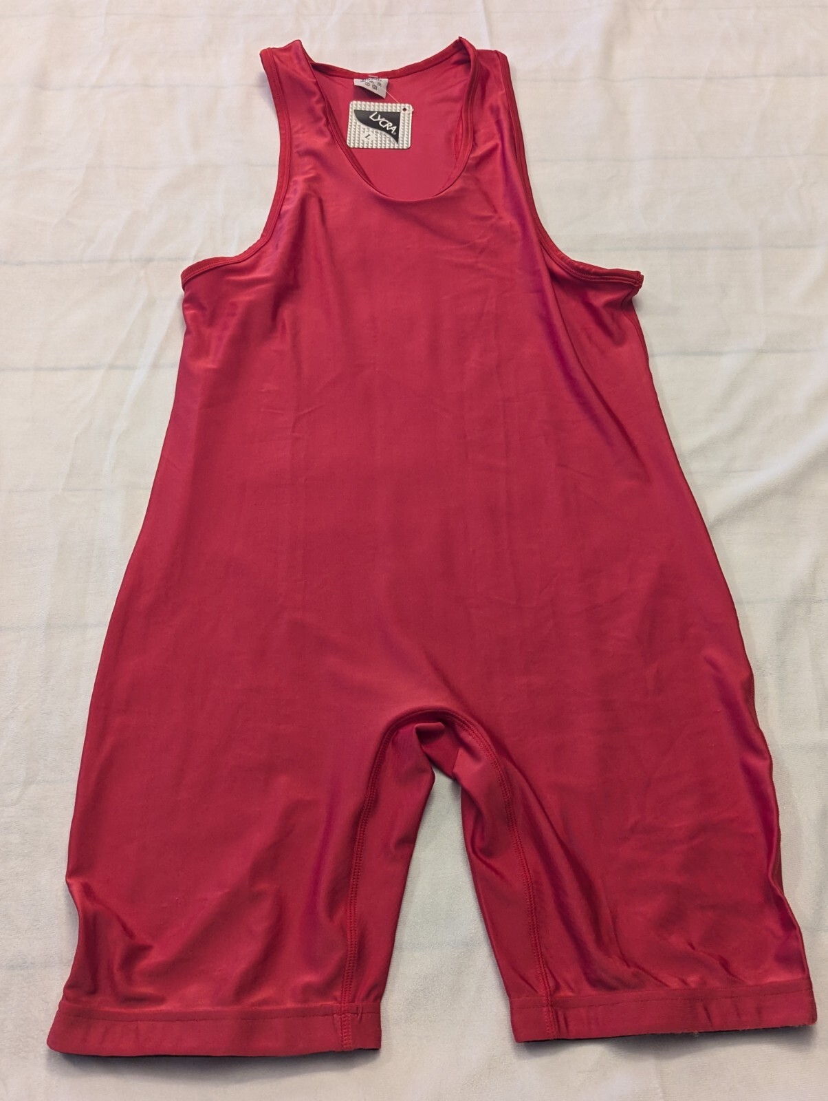 Lycra Singlet-Lifting/MMA Size Large Color: Red NWT