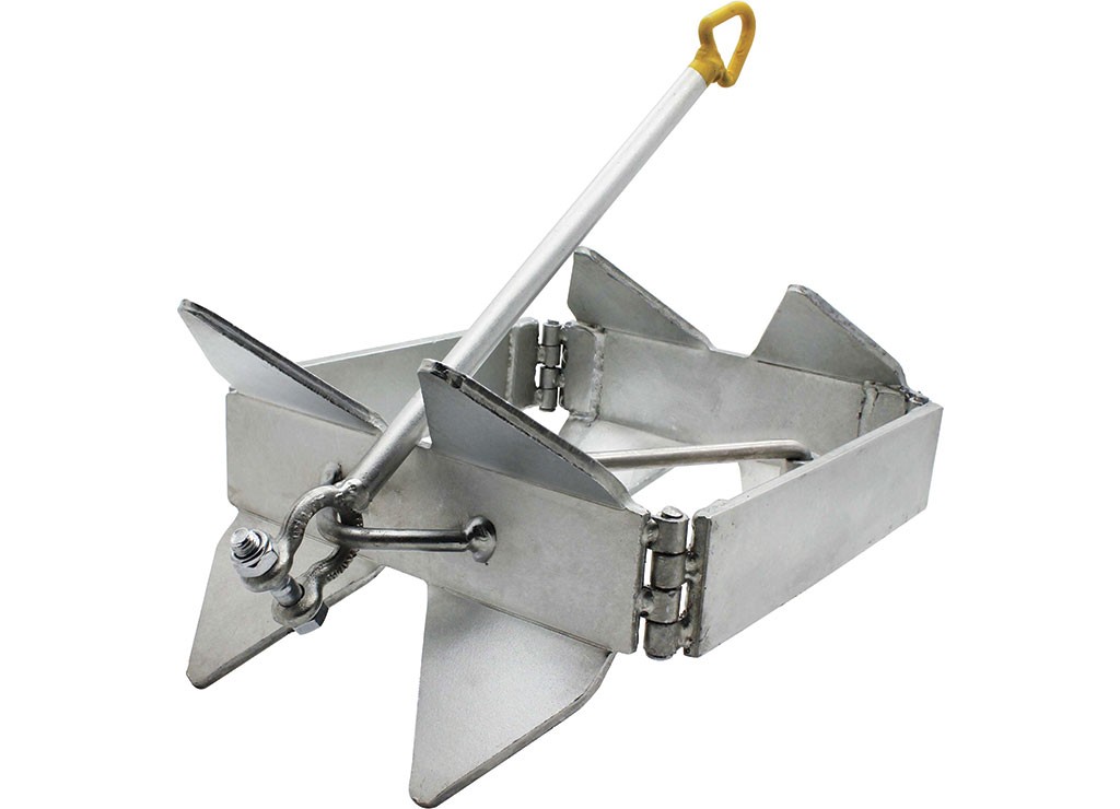Extreme Max 3006.6652 BoatTector Zinc-Plated Cube Anchor (Box Style) - 19 lbs.