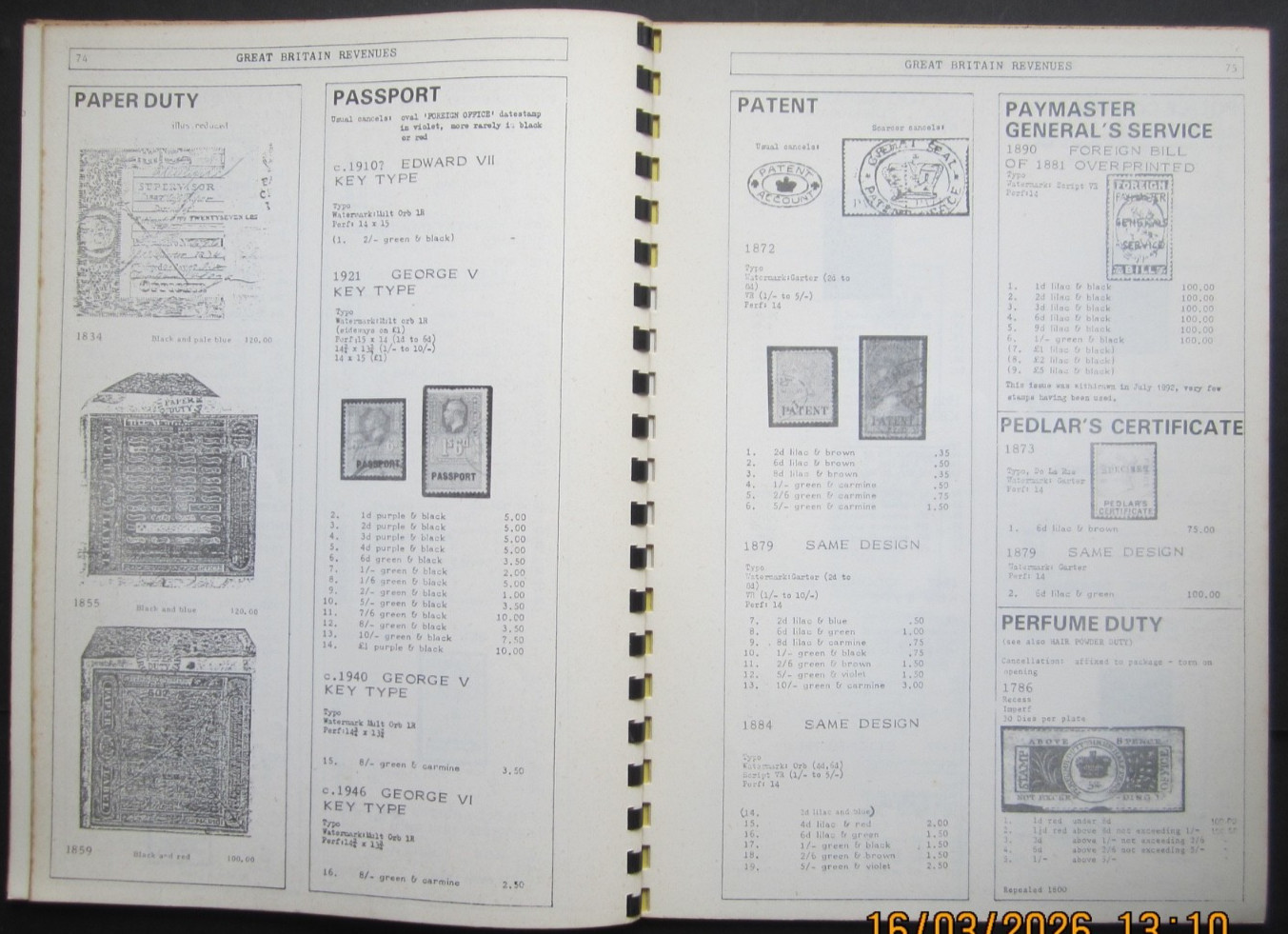 J. Barefoot Ltd - British Commonwealth Revenues, Stamp Catalogue 1983.