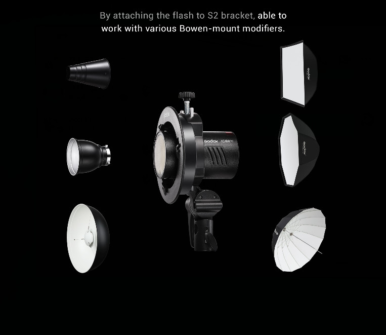 Godox AD100Pro AD100 PRO TTL HSS 100W Flash Speedlite 2.4G Wireless Pocket Flash