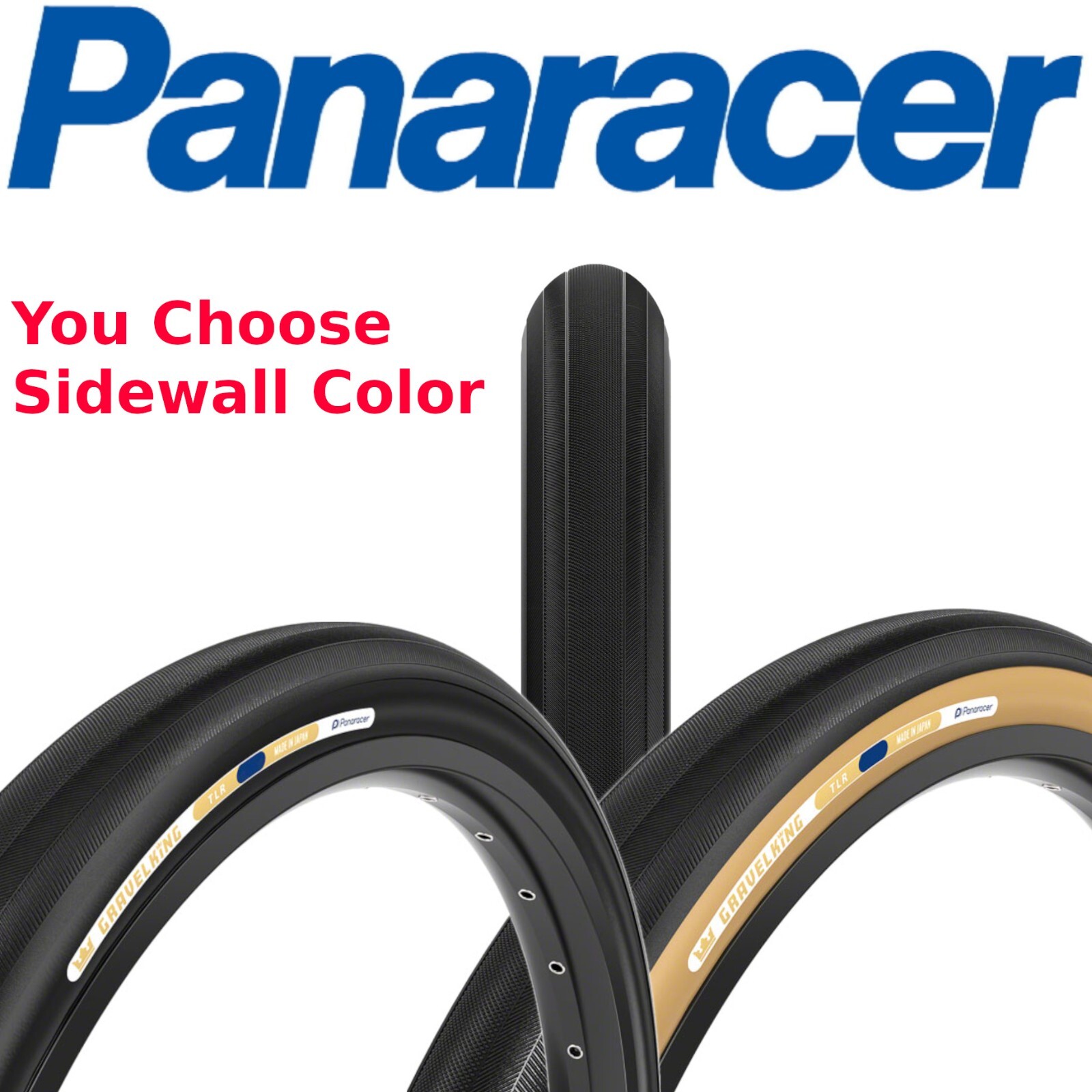 2024 Panaracer Gravelking Slick TLR 700c Tubeless Bike Tire