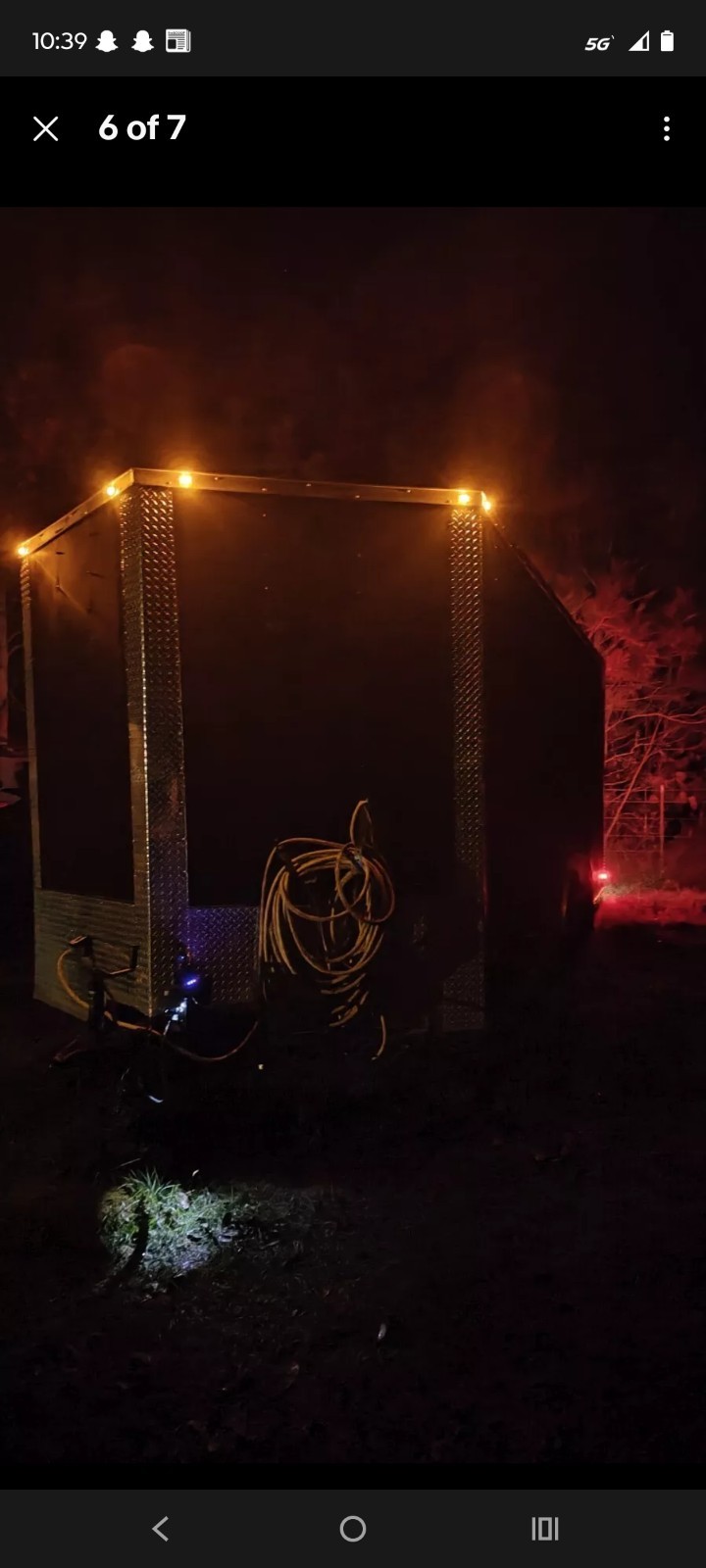 7RV/4&5 Flat Trailer Light Tester Box Power By Milwaukee 18-volt Drill Battery