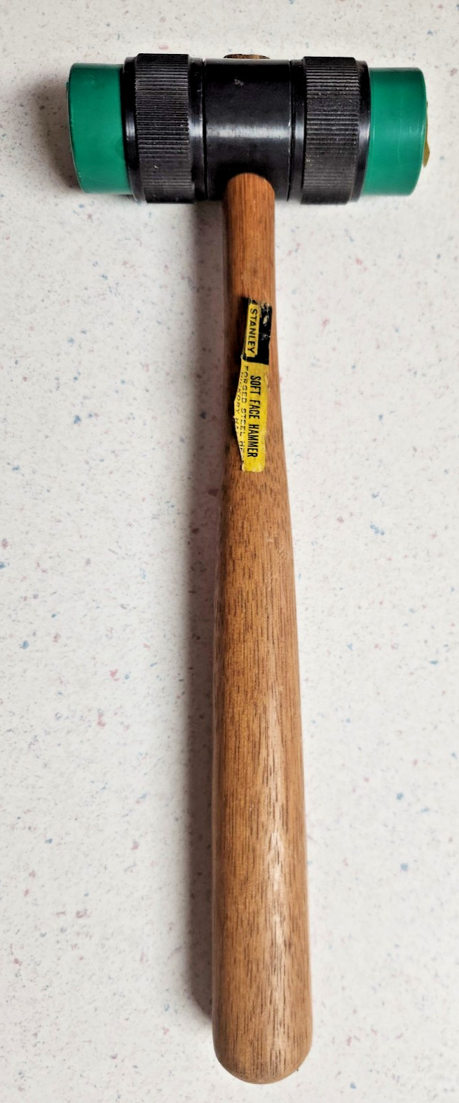 Vintage NOS Stanley Tools Soft Face Hammer No. 695 Hickory Handle USA