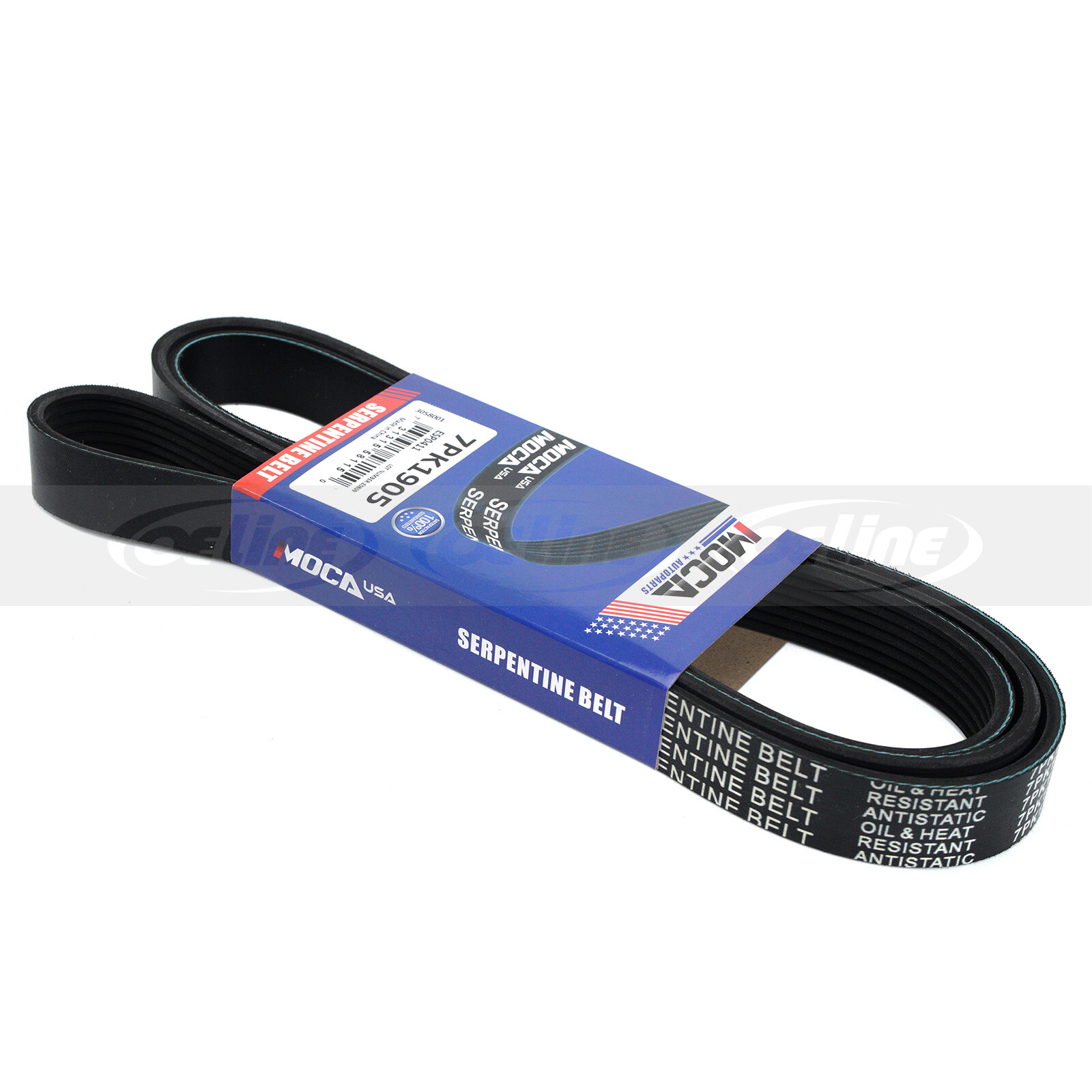 7PK1905 EPDM Serpentine Belt for Toyota Camry RAV4 Corolla Matrix Scion xB Vibe