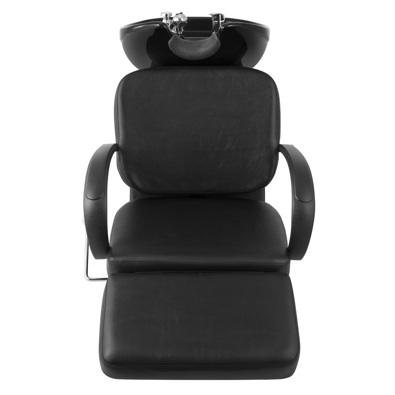 Artist Hand Backwash Barber Shampoo Chair Ceramic Bowl Sink Unit Salon Station